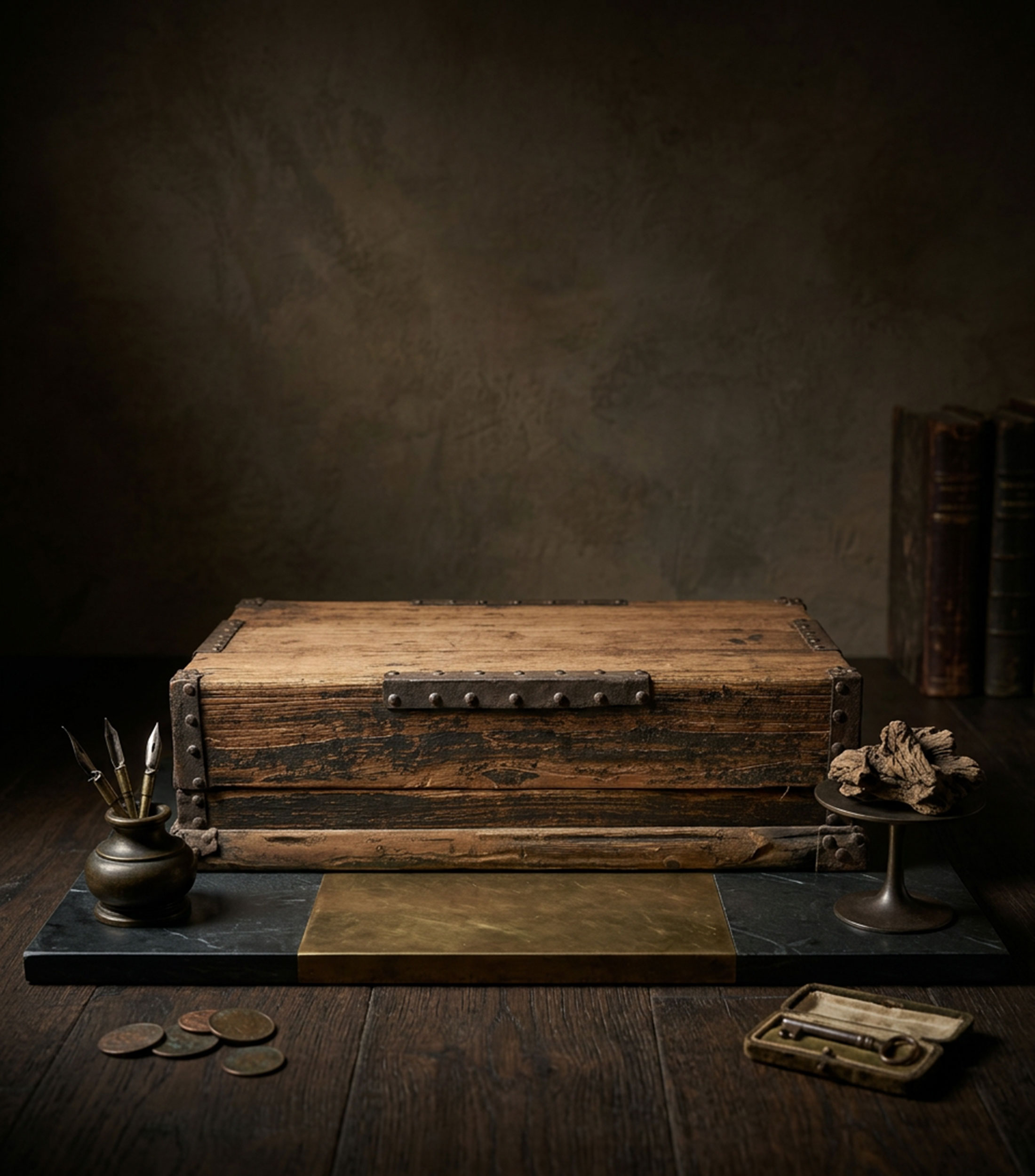 Caja decorativa Grillos