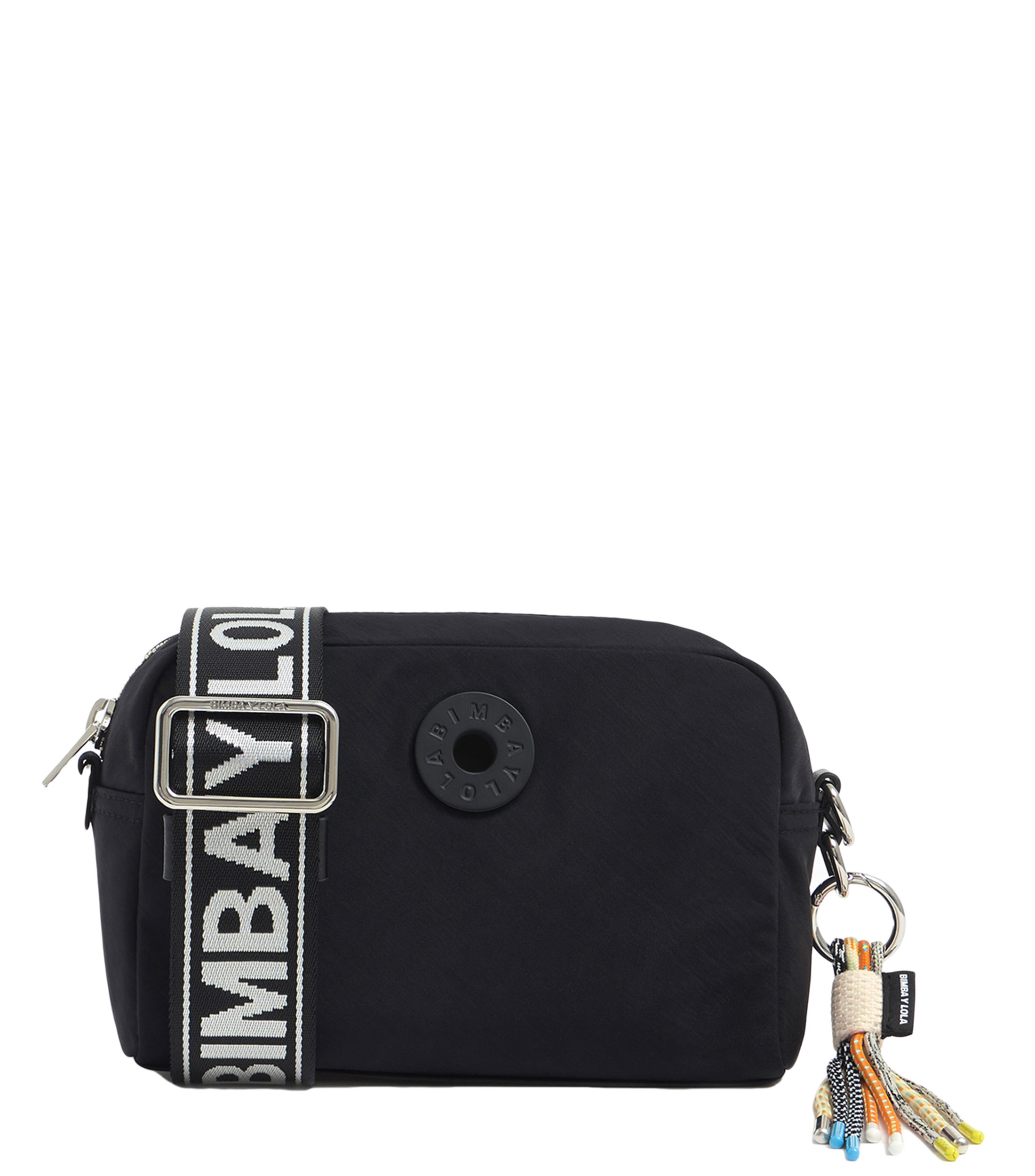 Bolso Bimba Y Lola Bandolera S Nylon Negro Chica