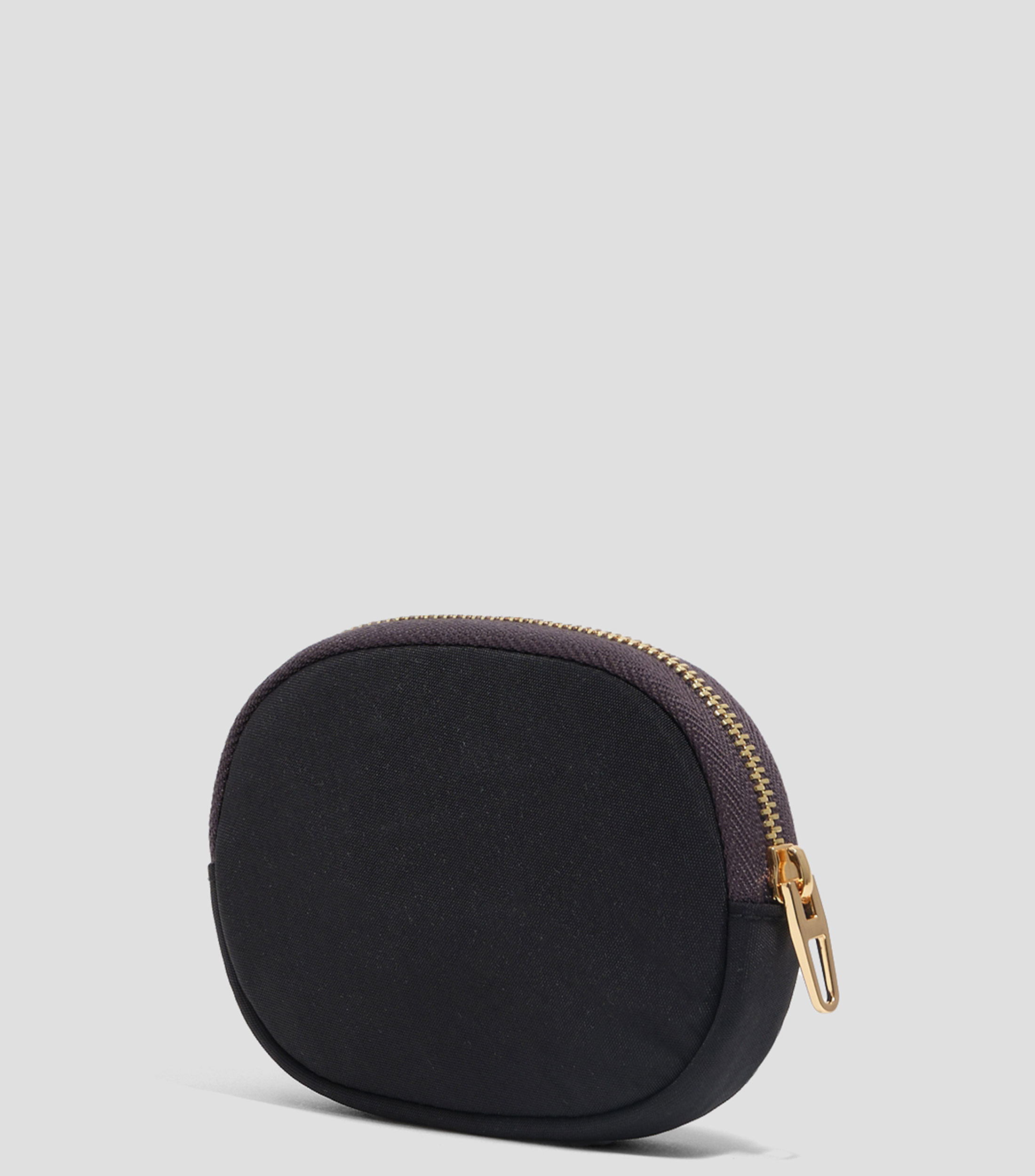 Monedero nylon negro Mujer