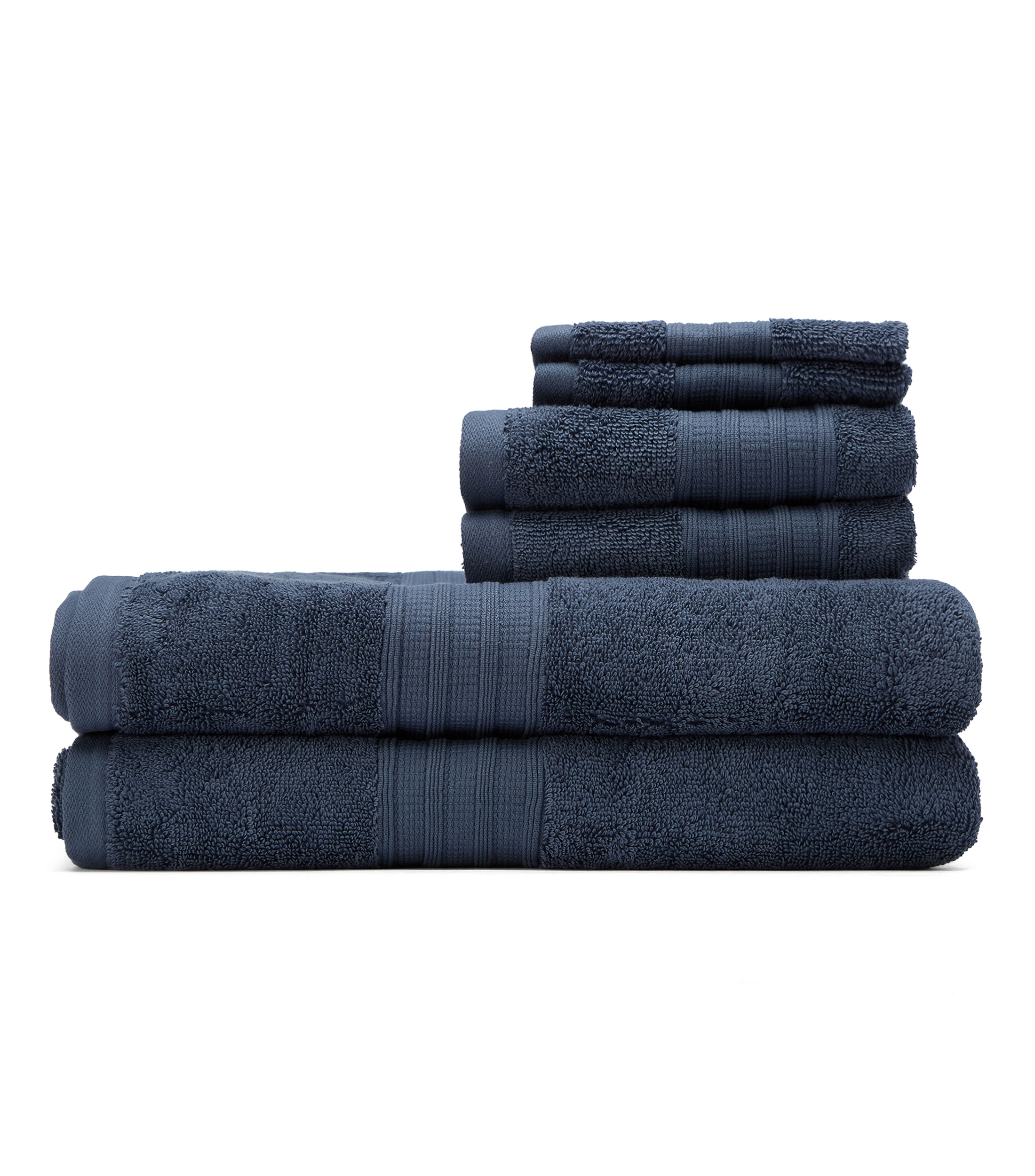 Set 6 toallas, Azul