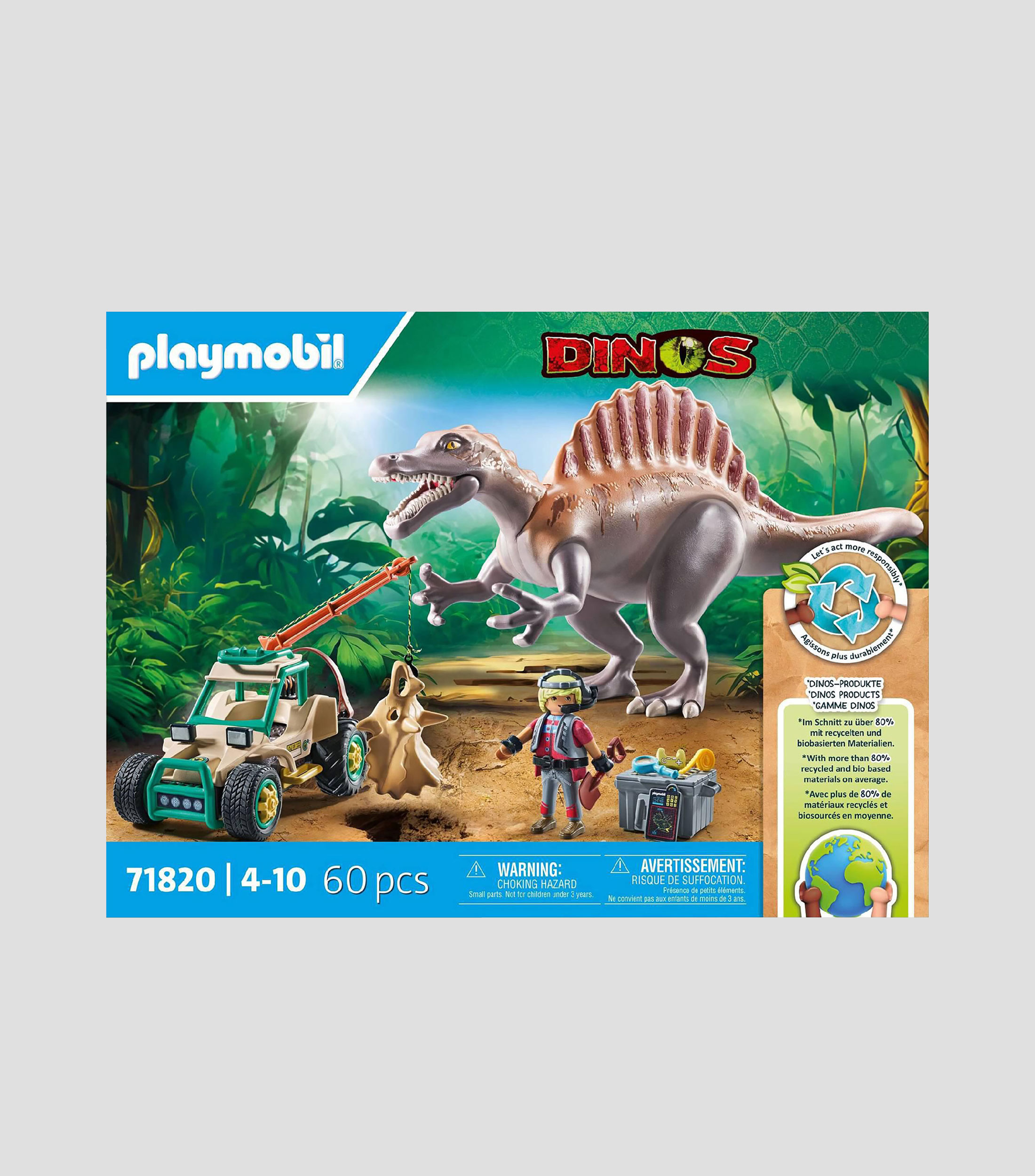 Ataque del spinosaurio