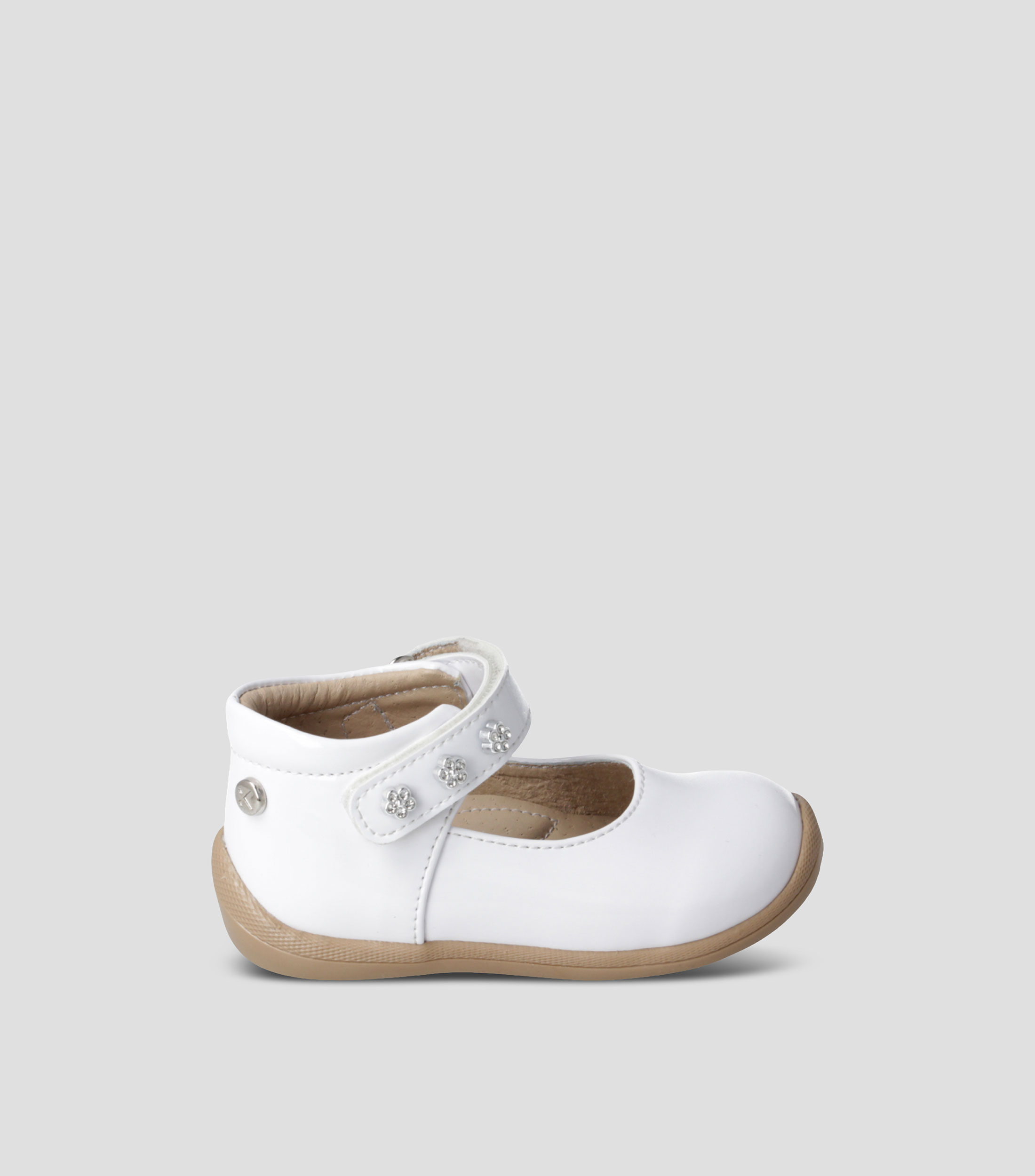 Flats tipo bota con velcro Niña