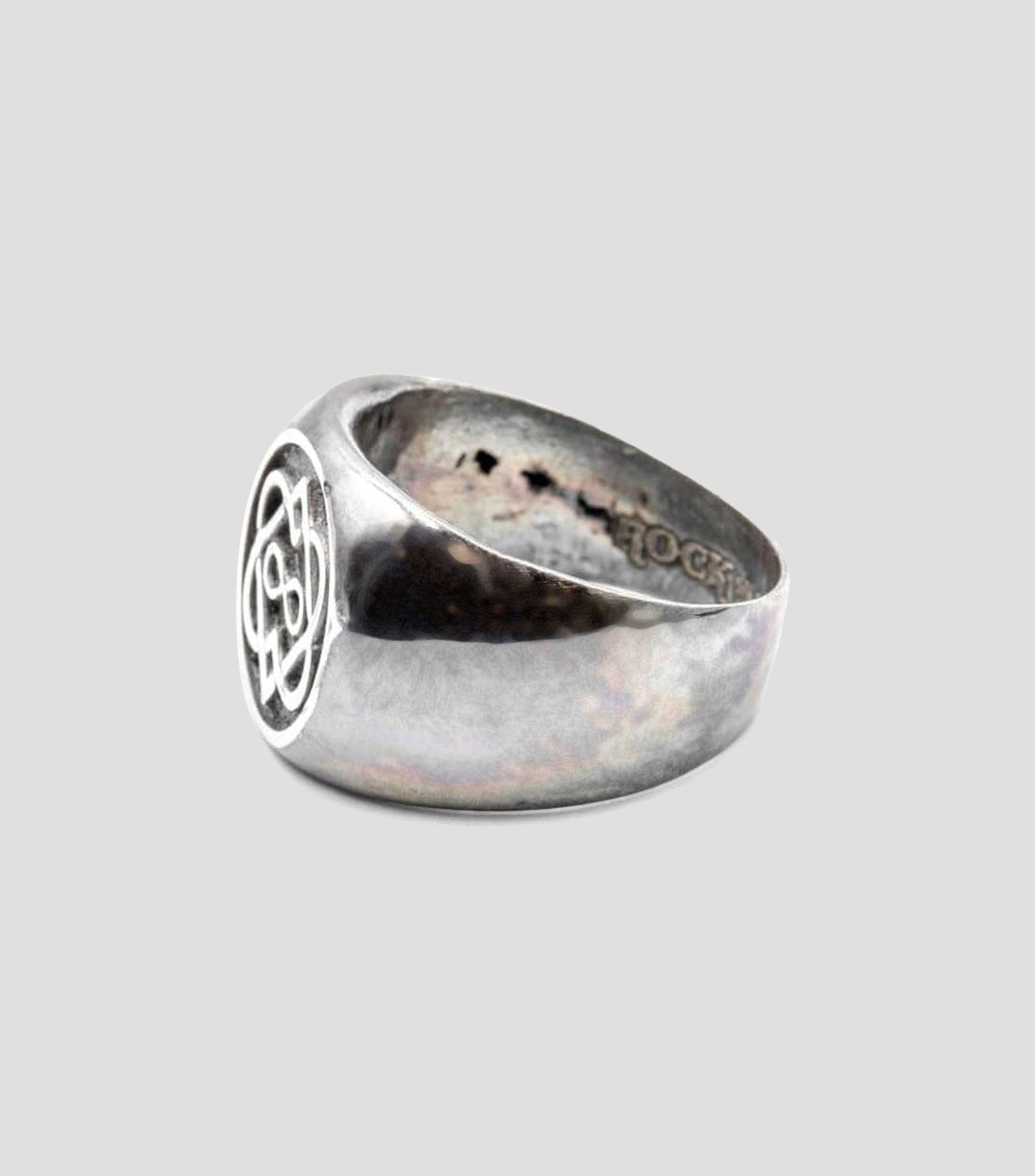 Anillo en plata .925 corazones unidos Unisex