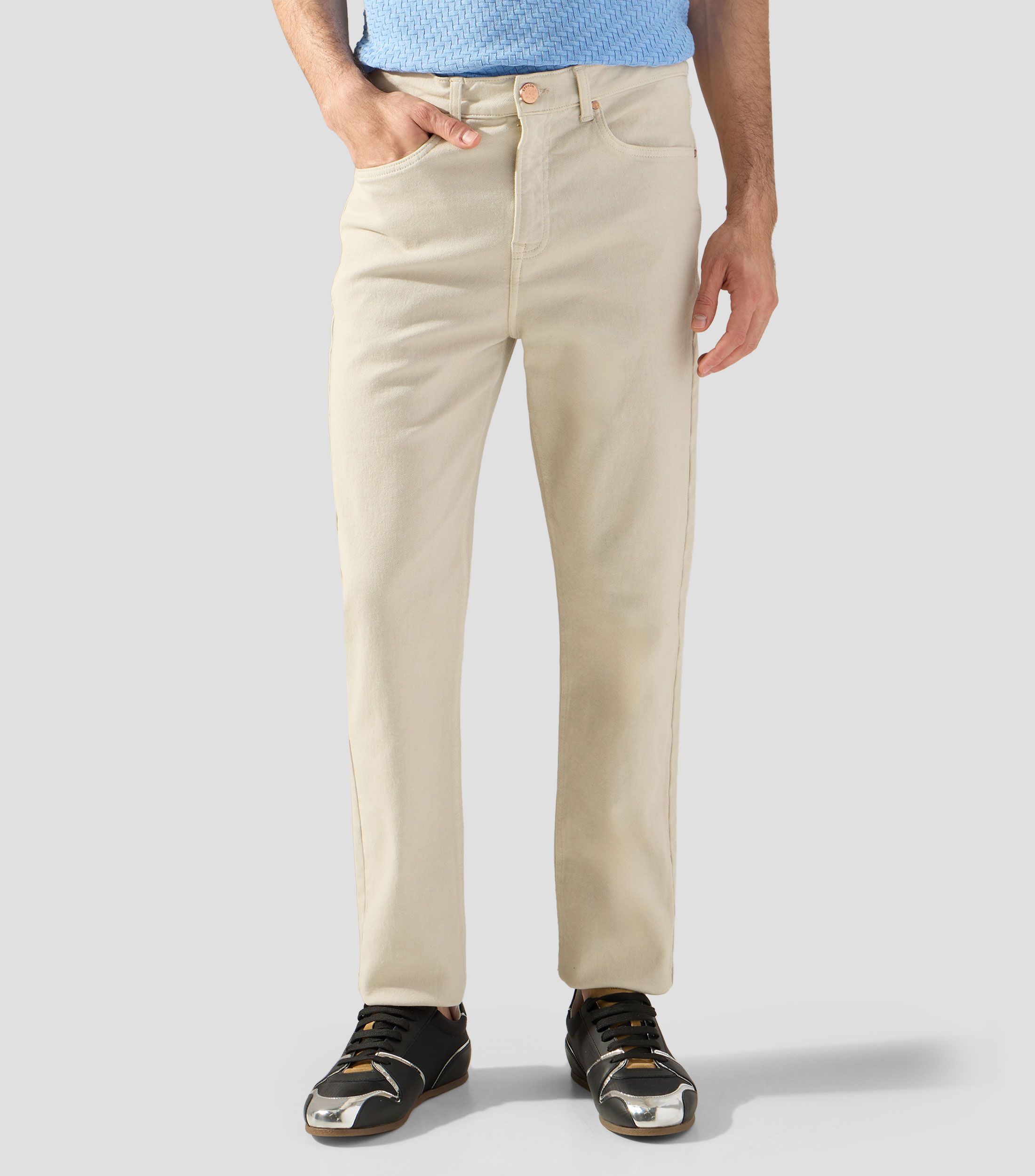 Jeans de corte slim Hombre