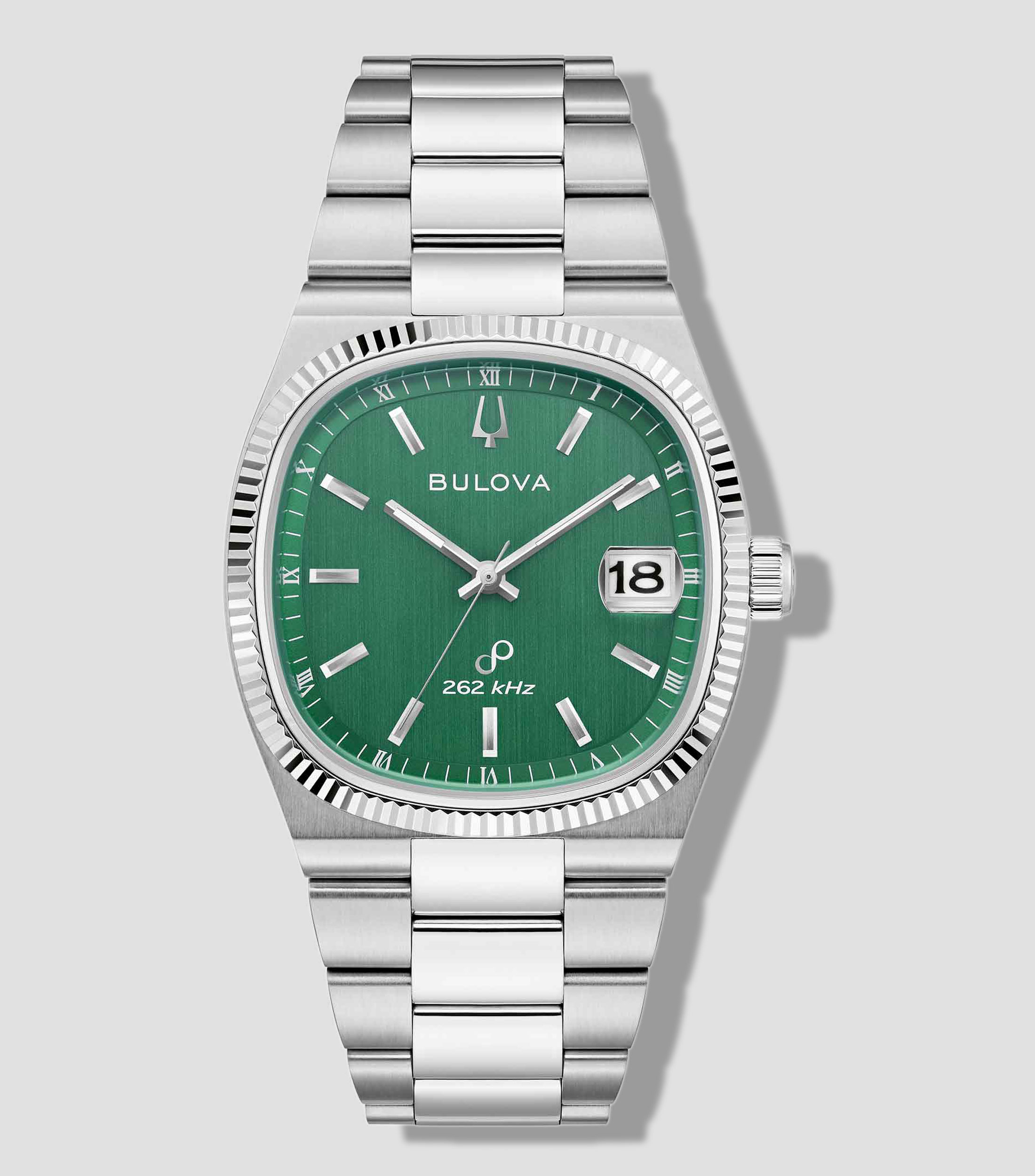 Reloj para Hombre Super Seville casual plateado, verde