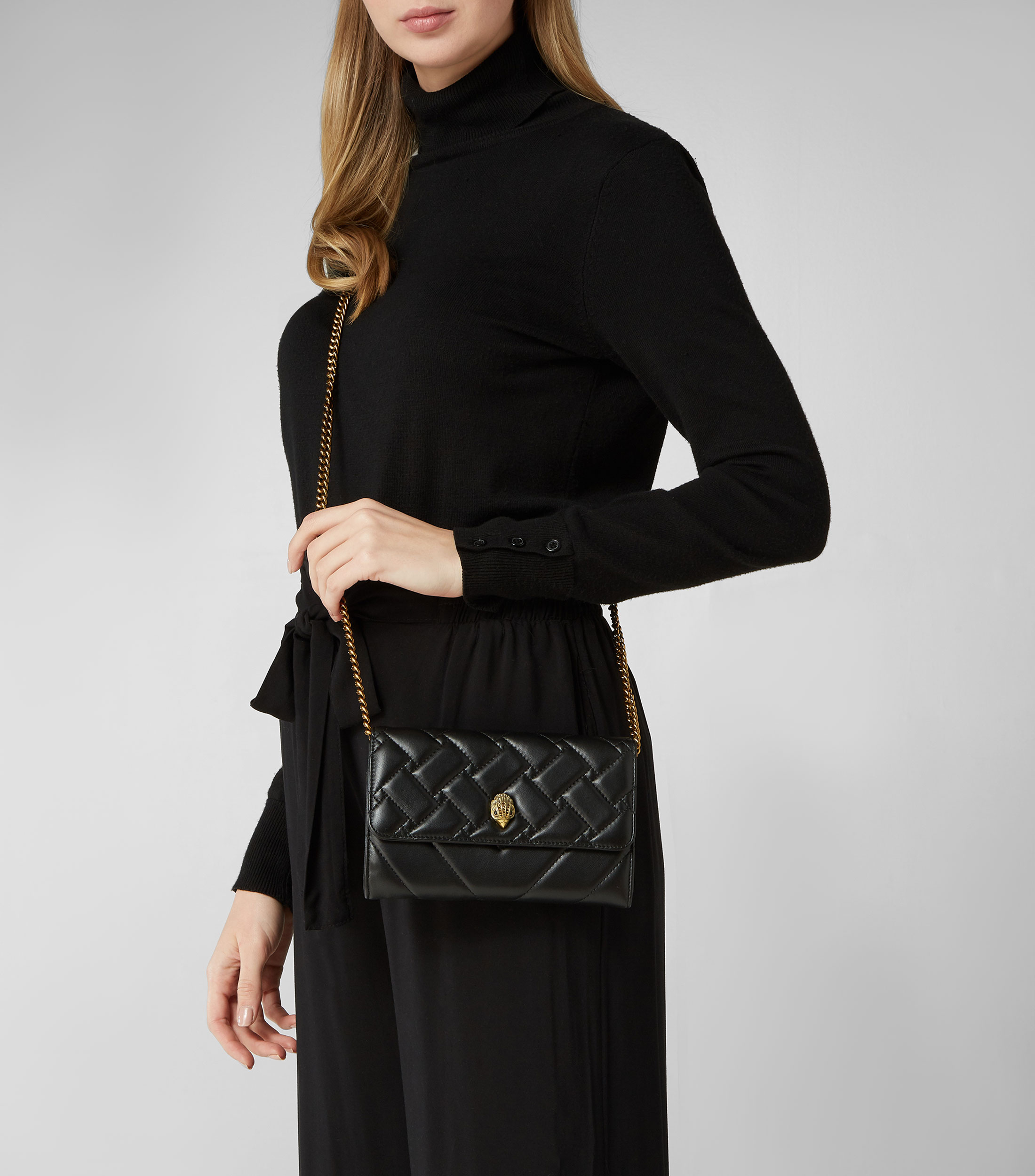Cartera Kensington capitonada Mujer