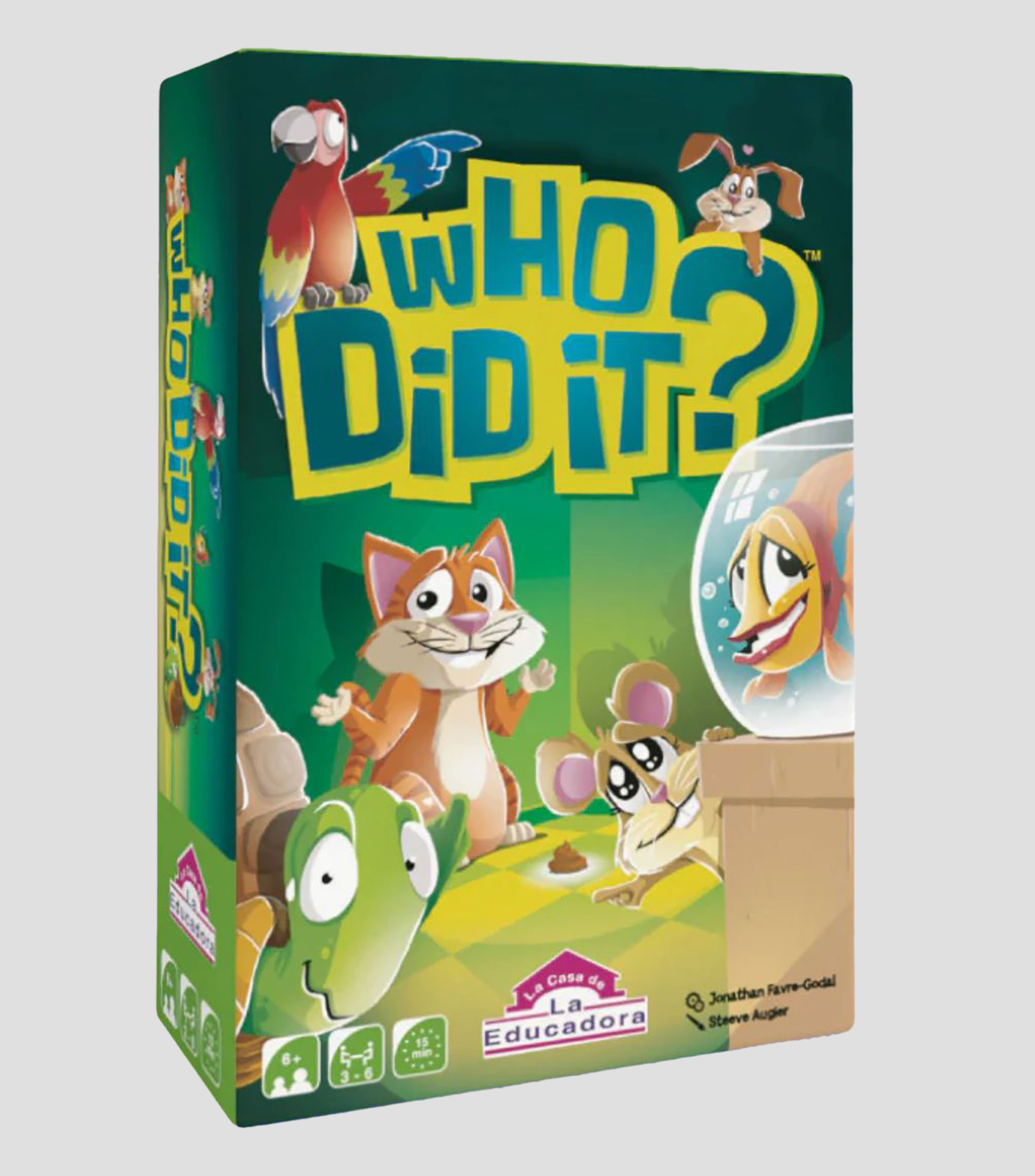 Juego de Mesa Who Did It? Blue Orange