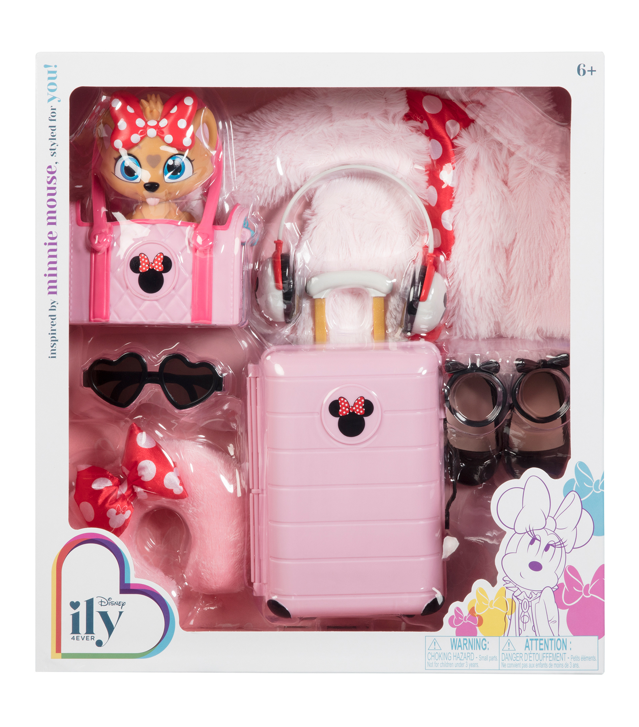 Disney 4EVER Deluxe Fashion And Accessory Pack ILY Inspirado en Minnie