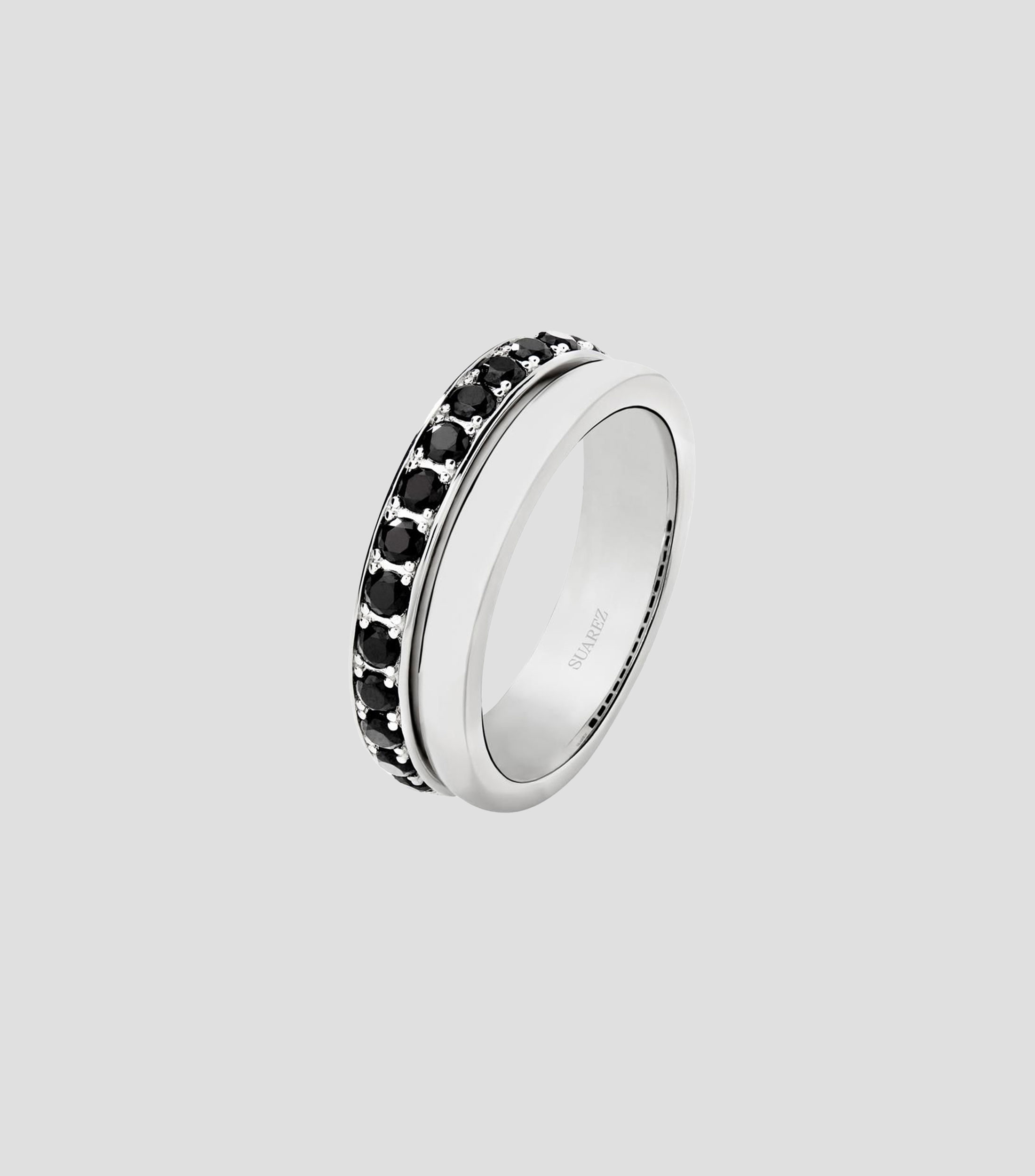 Anillo en Plata 925 con 15 espinelas en talla brillante Mujer