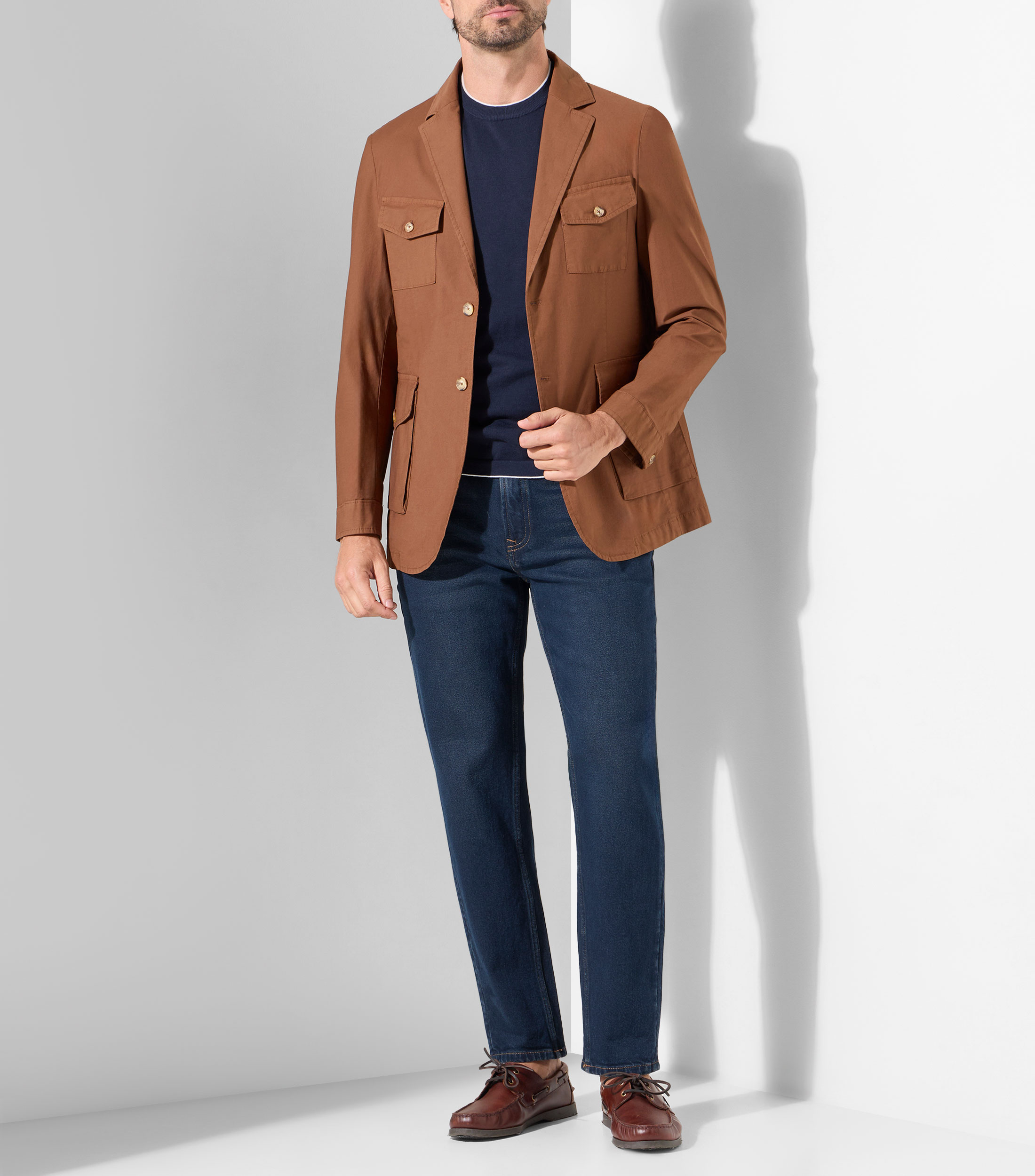 Blazer liso Hombre