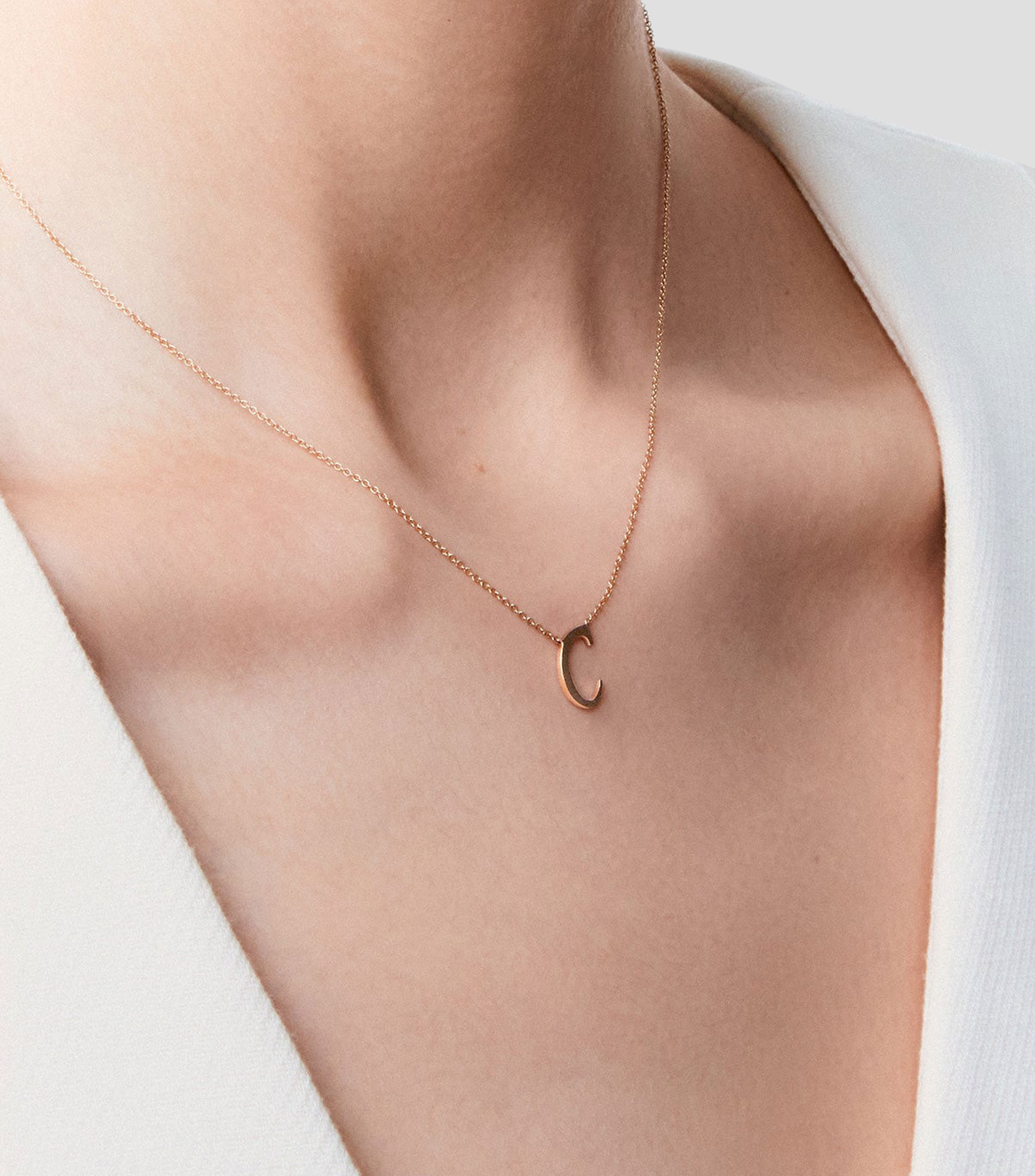 Collar en oro rosa 18 Kts Idalia Mujer