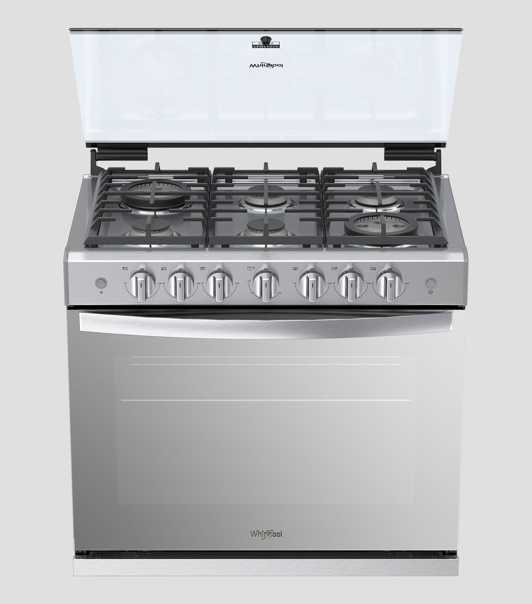 Estufa empotrable Xpert Flamma de gas 30" Gris