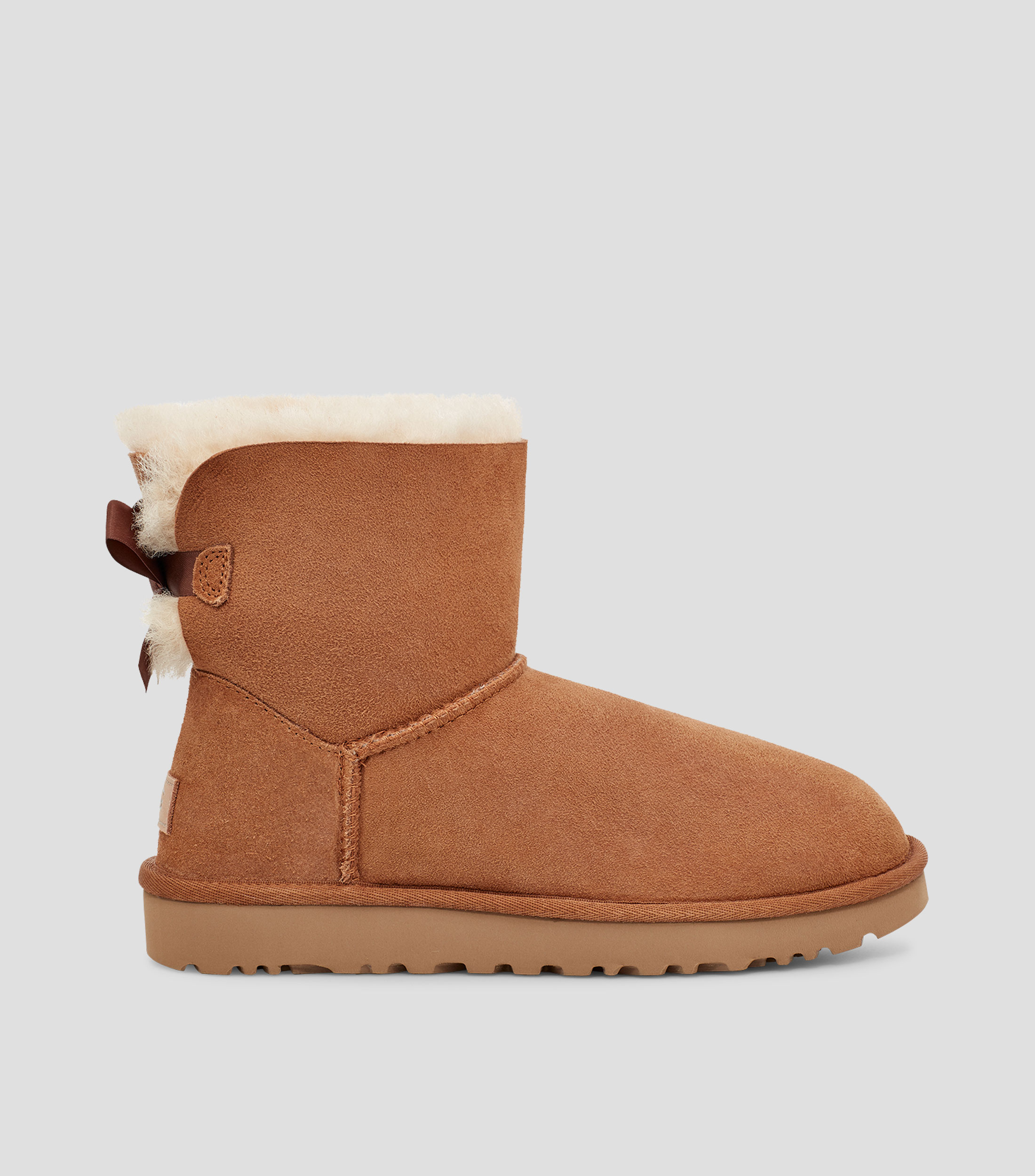 Botas bajas Mini Bailey Bow II en piel gamuza Mujer
