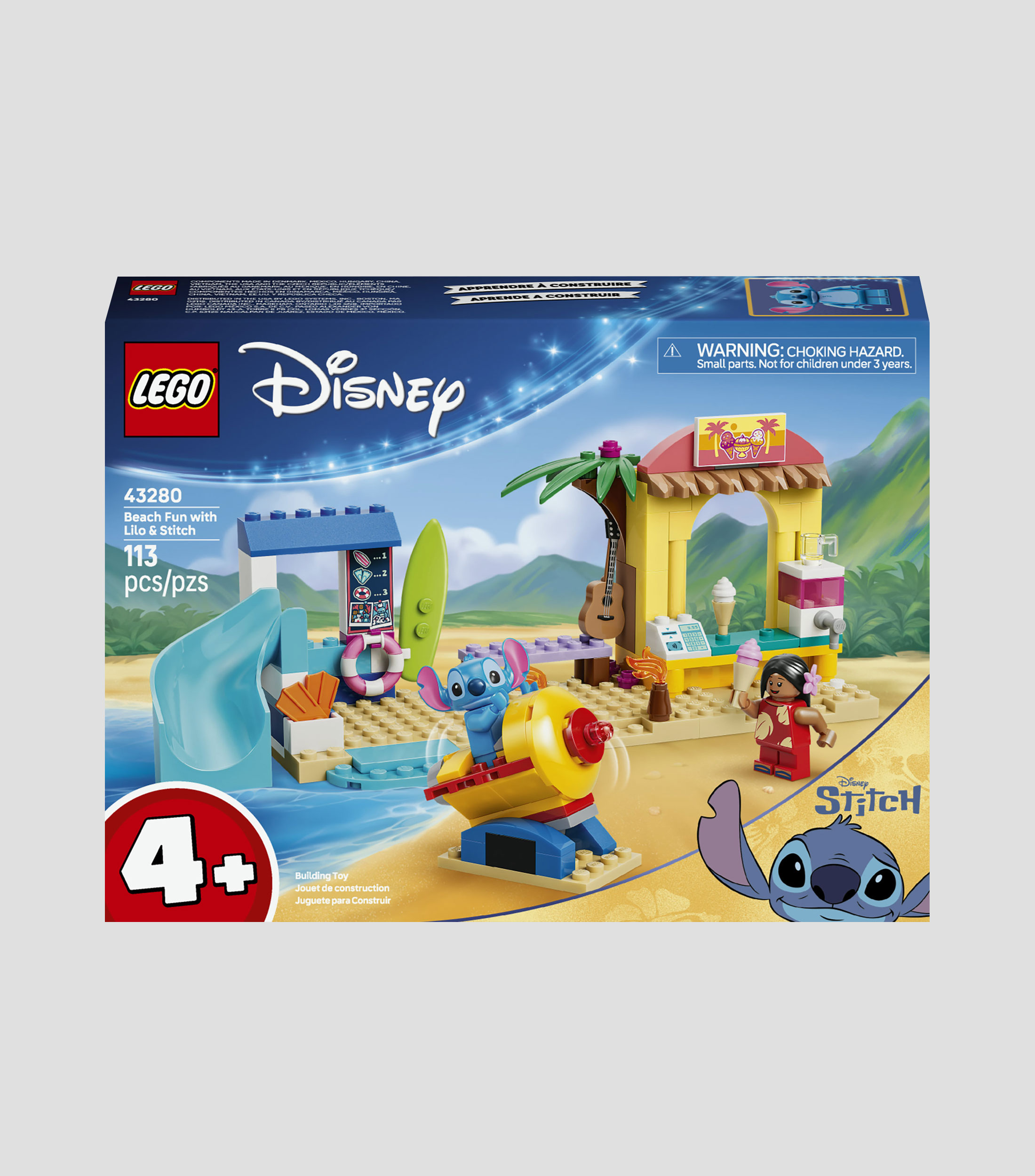 LEGO Disney Classic Diversión en la Playa con Lilo y Stitch