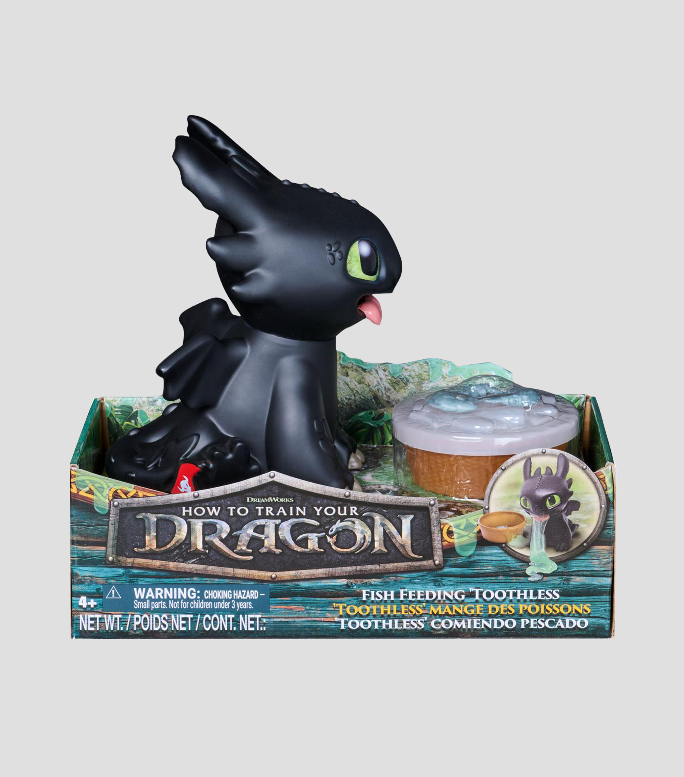 Figura Dragón Chimuelo Escupe