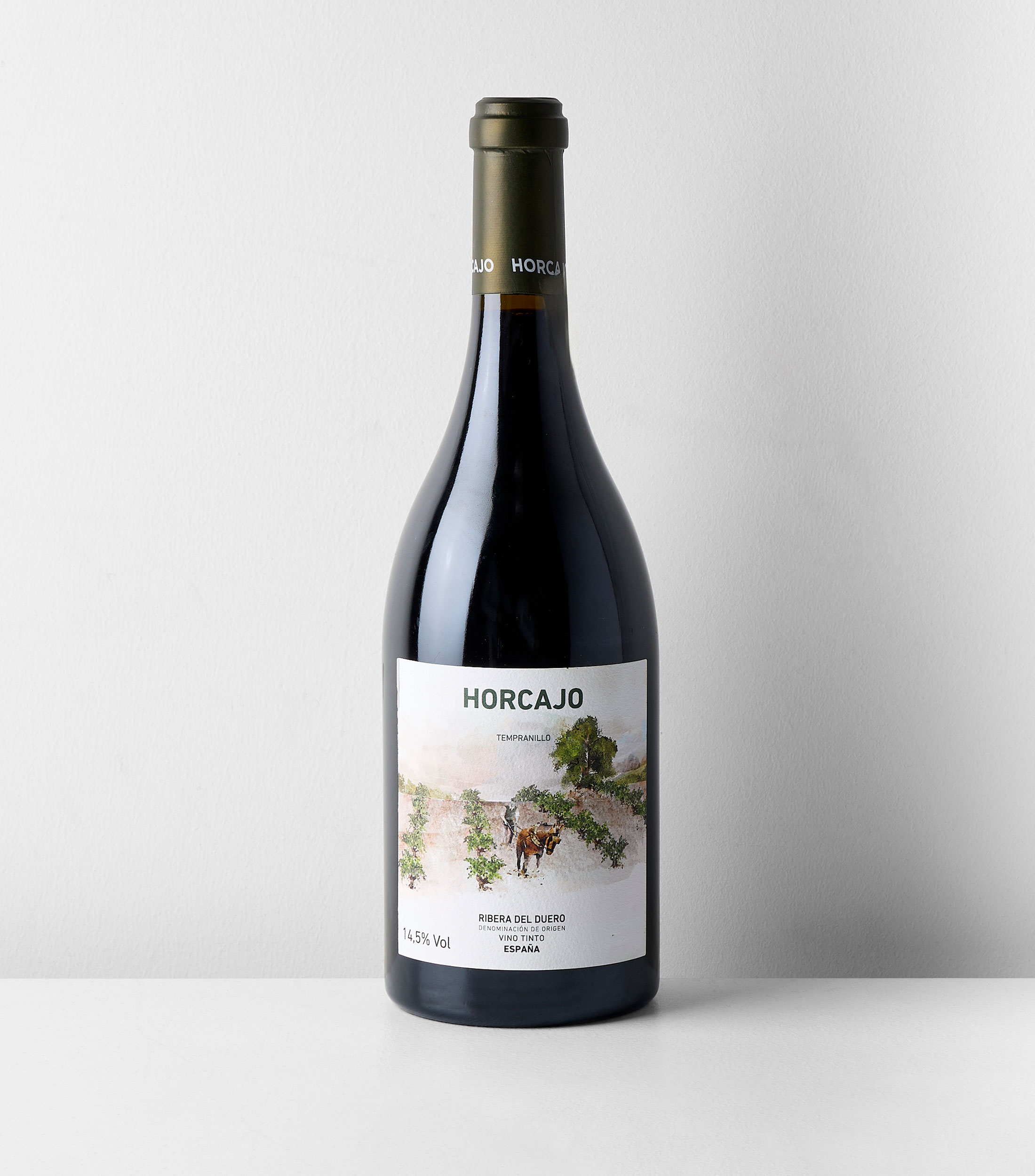 Vino tinto tempranillo Horcajo, España, 750 ml