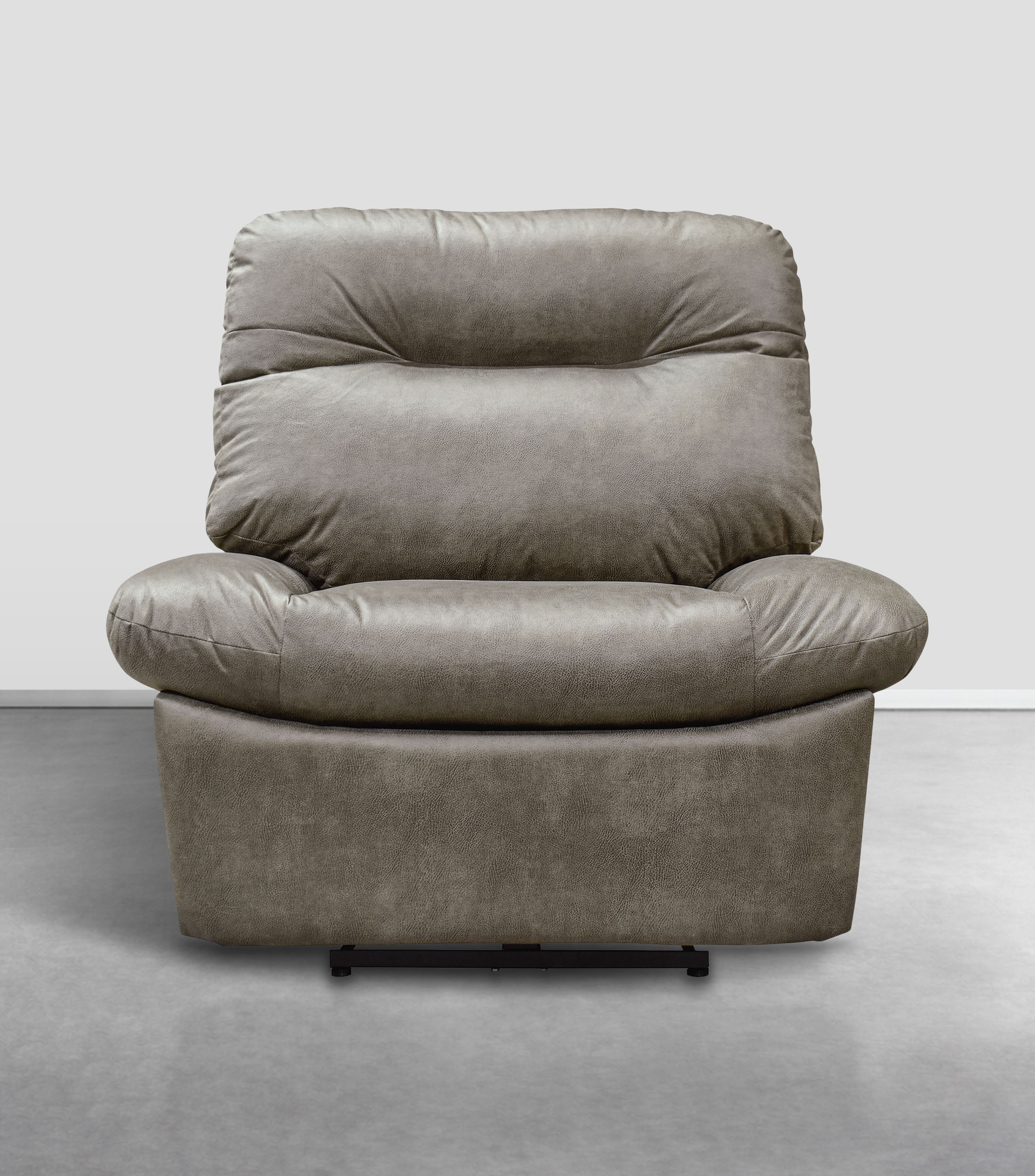 Sillón reclinable eléctrico Hofer gris