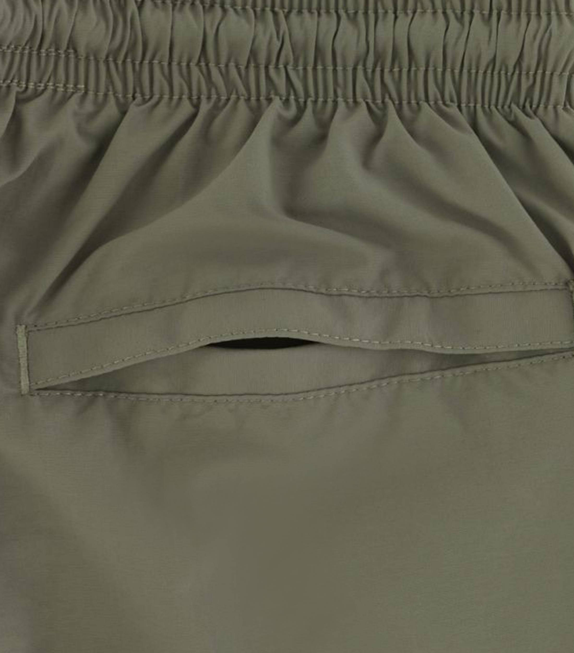 Traje de baño largo liso Hombre