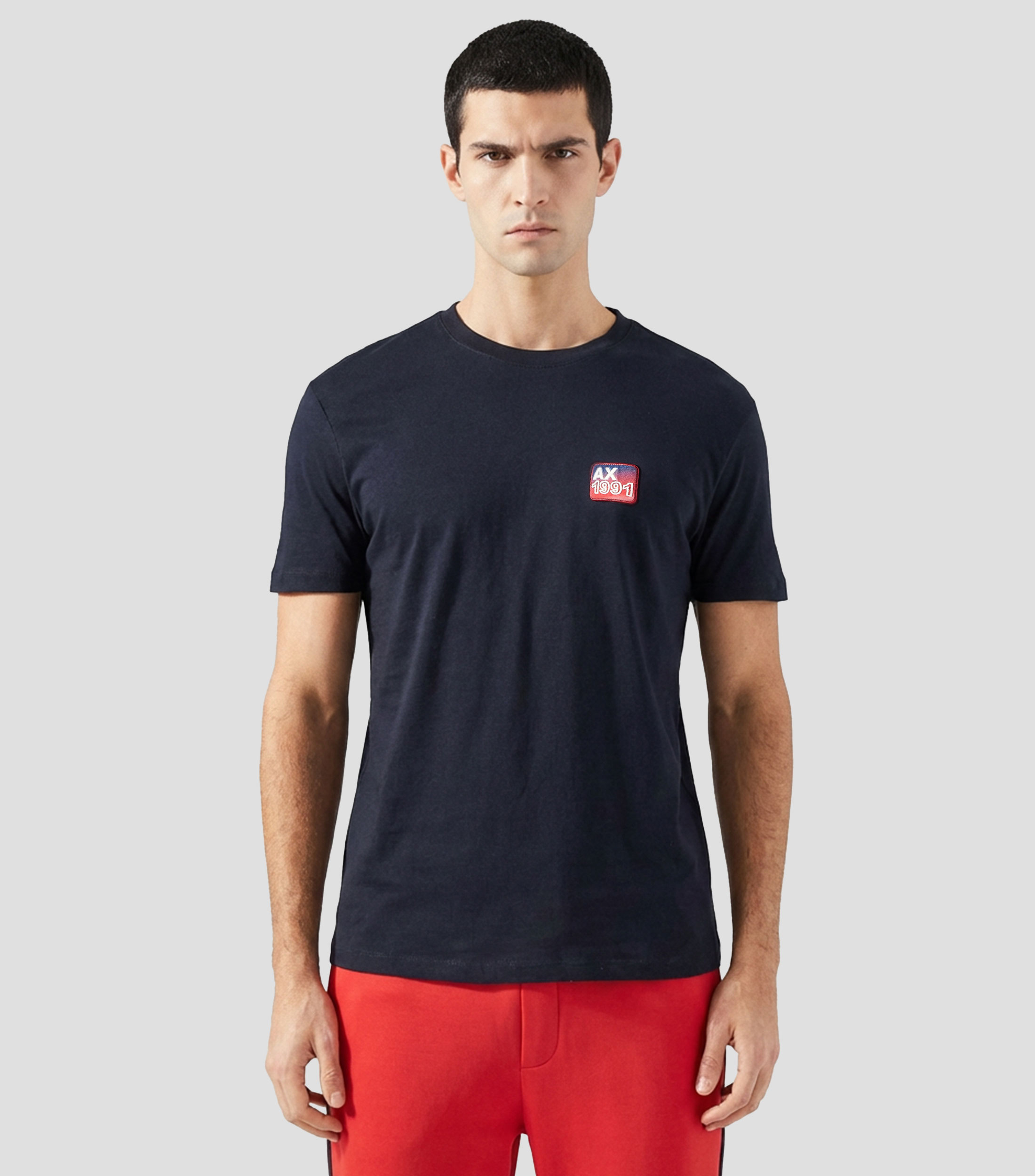 Playera cuello redondo manga corta fantasía Hombre