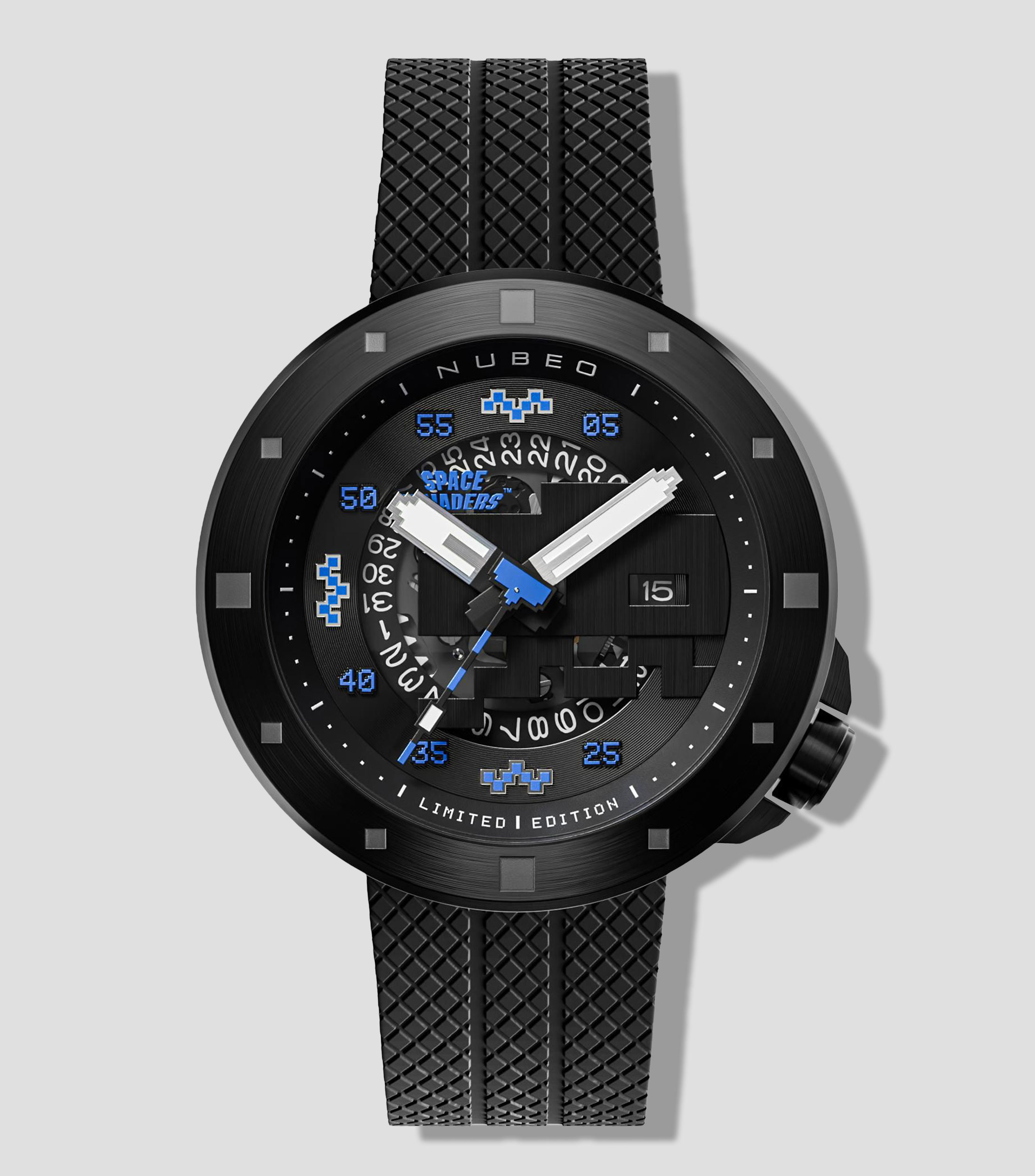 Reloj para Hombre Cassini Hyperspace Blue Casual Negro, azul
