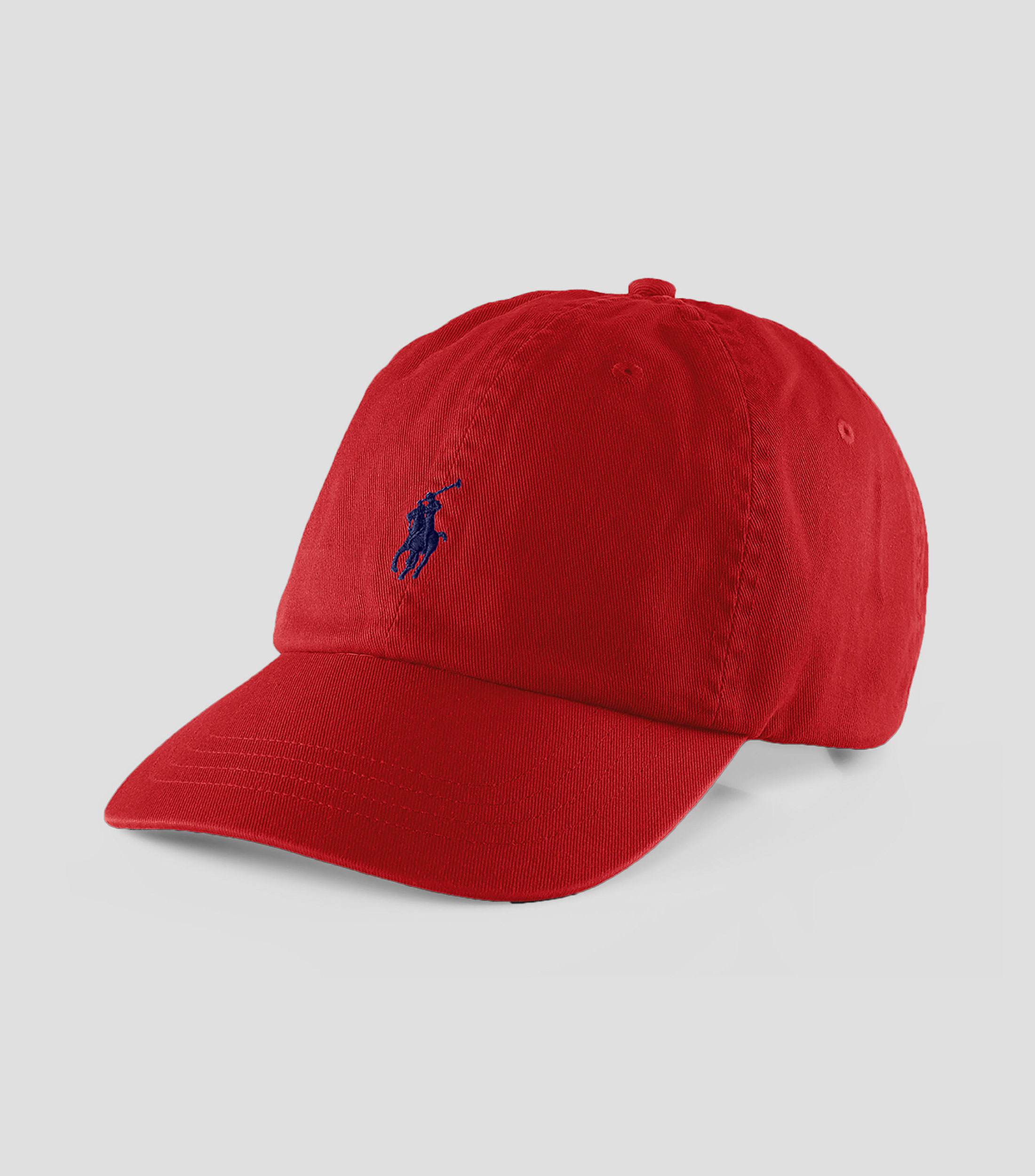 Gorra con logo roja Hombre