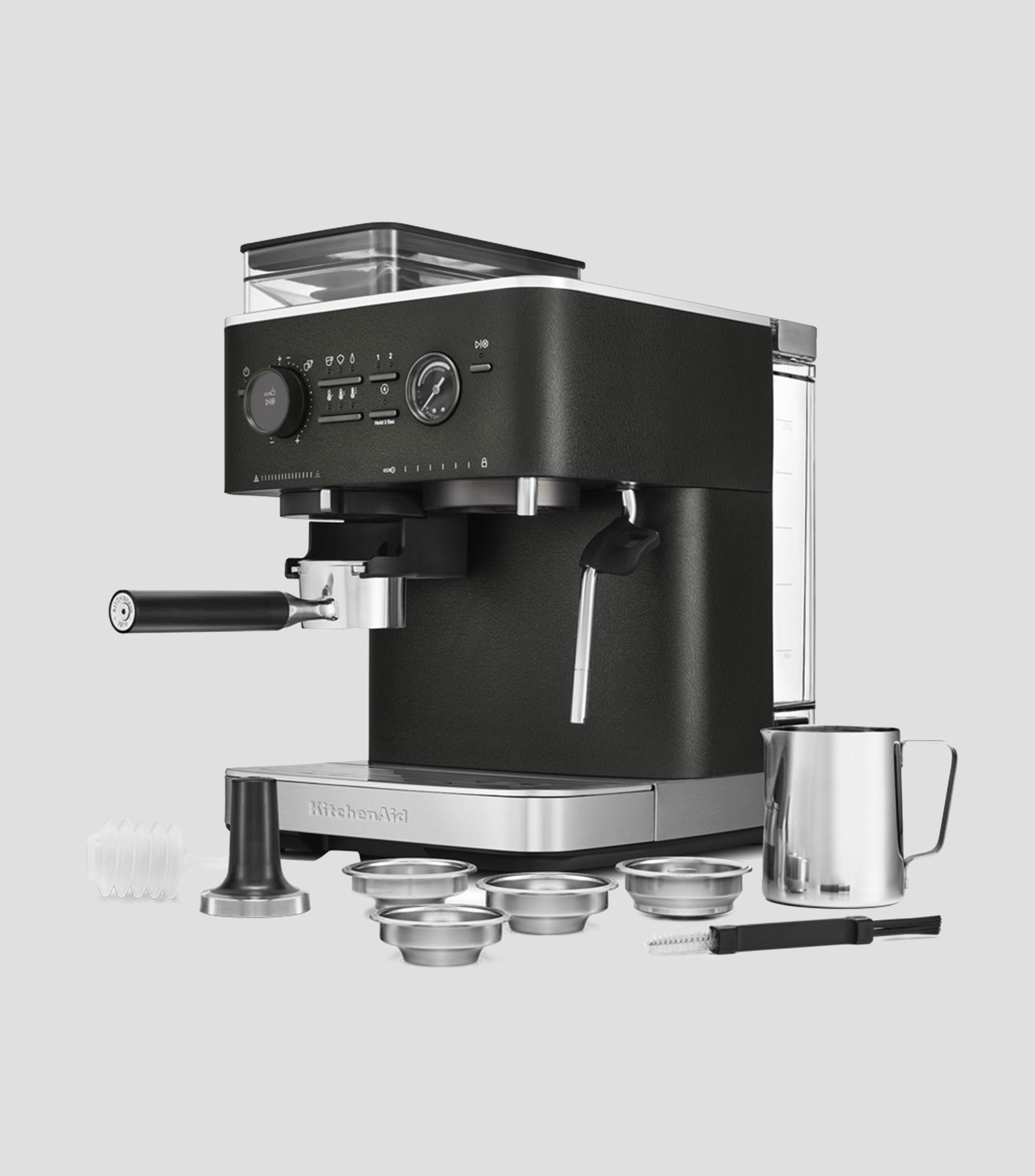 Maquina de Cafe Espresso Semiautomatica con Moledora de Cafe