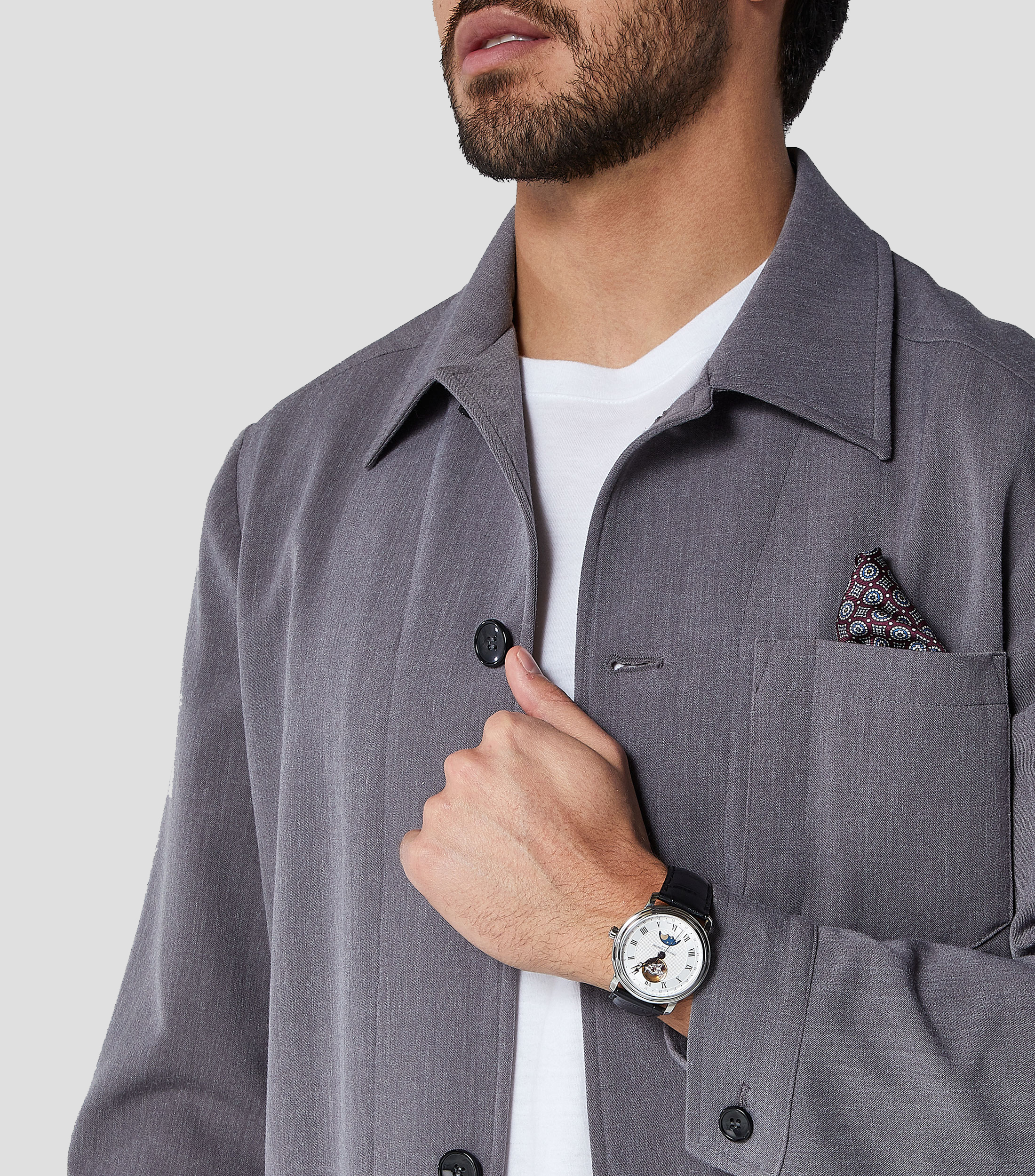 Reloj para hombre Classics FC casual Blanco
