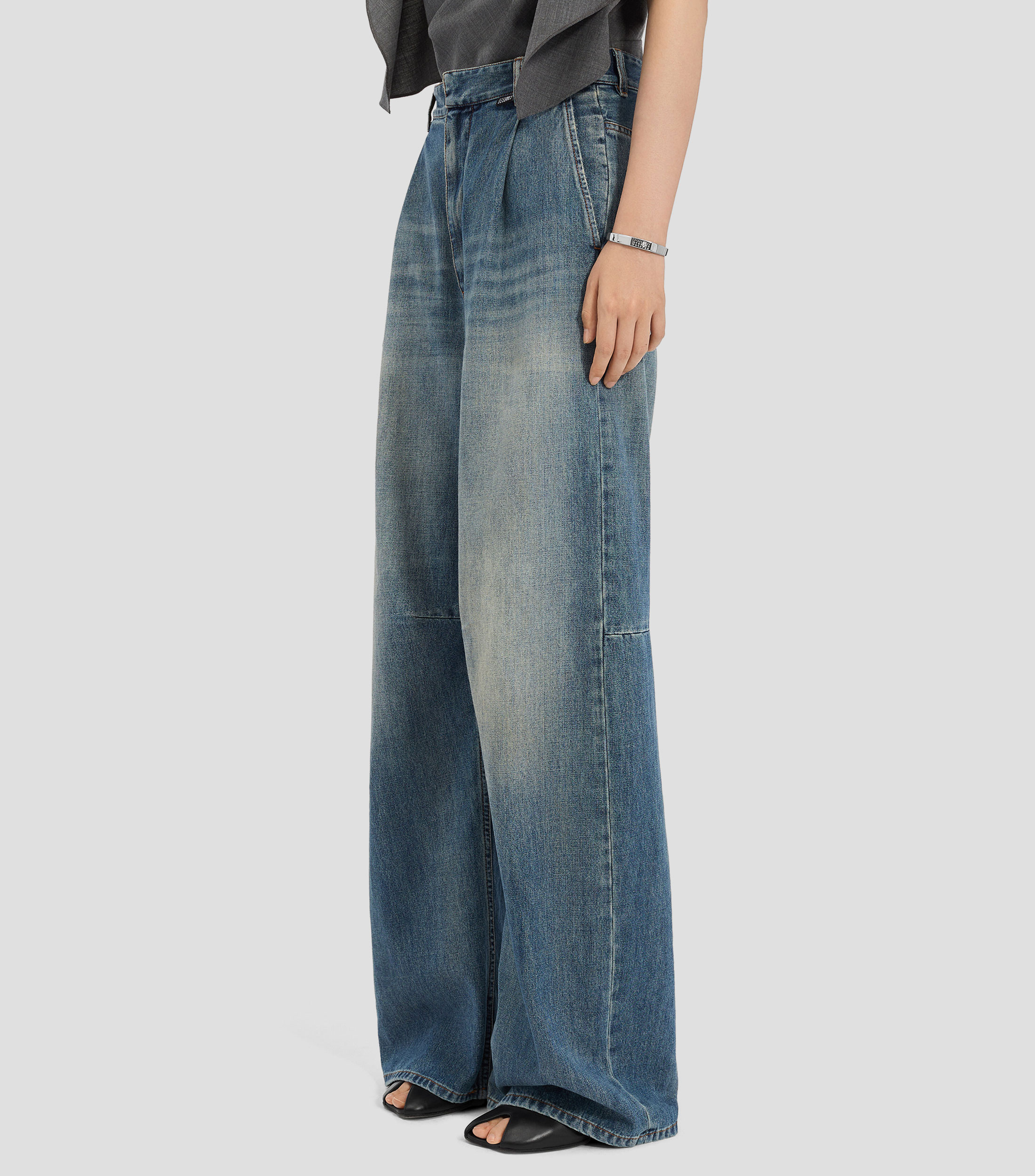 Jeans amplio Mujer