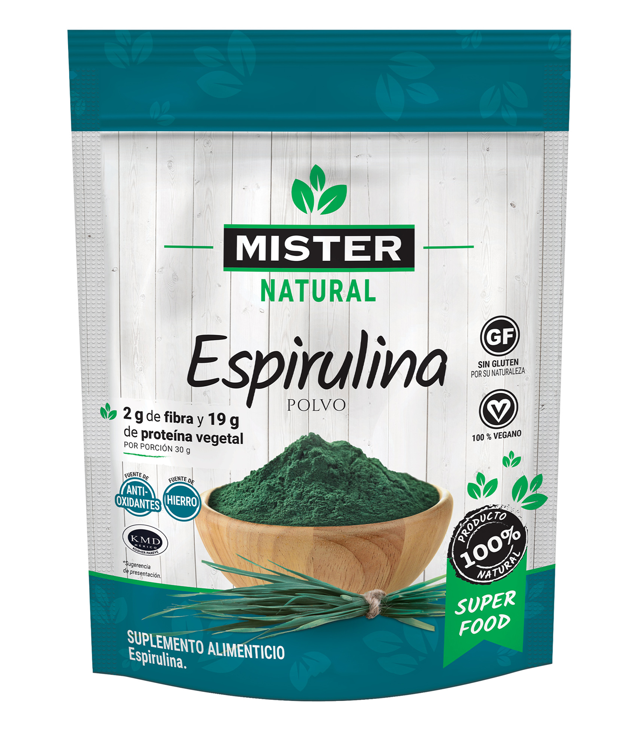 Espirulina en polvo, 250 g