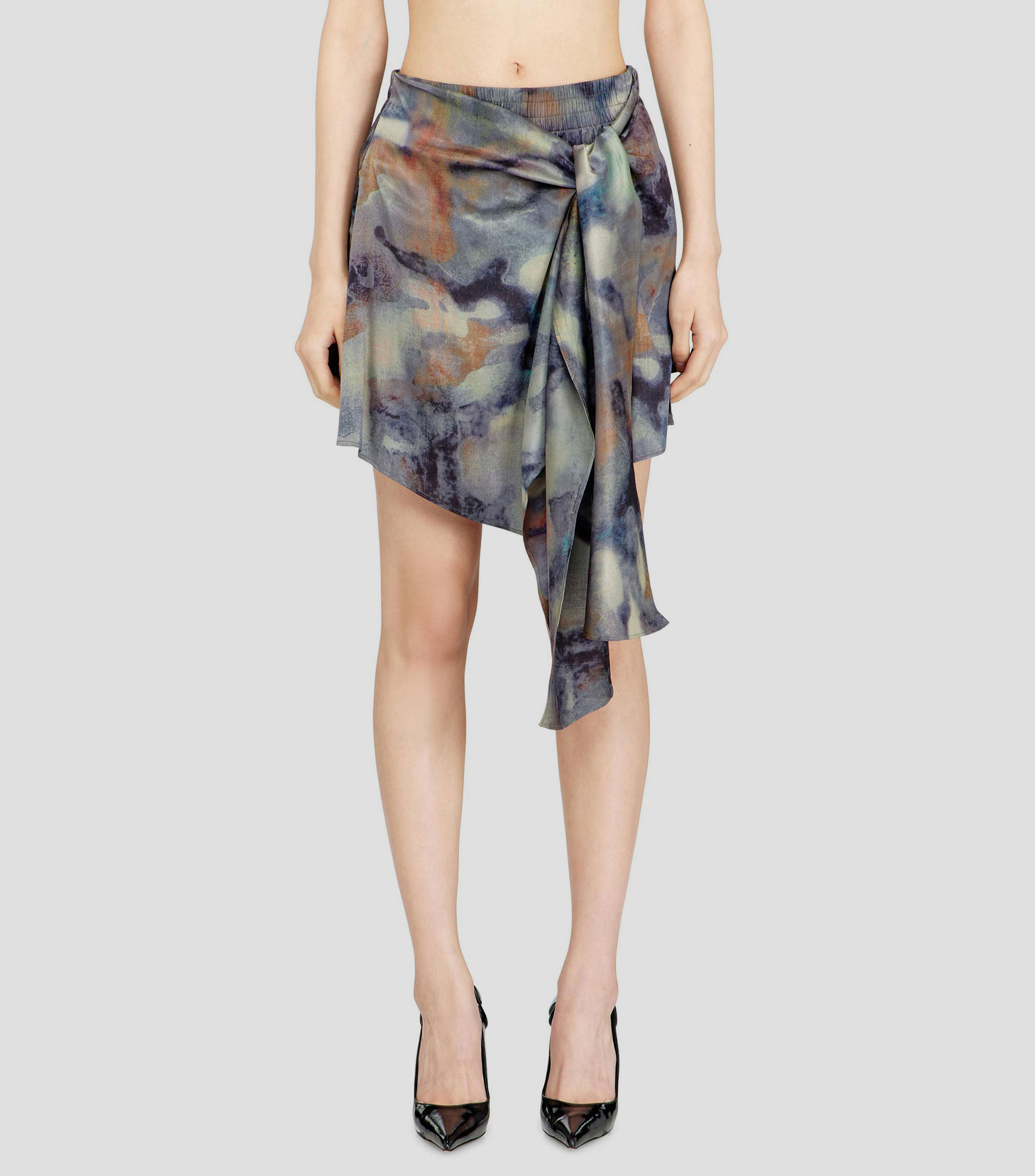 Short falda estampado Mujer