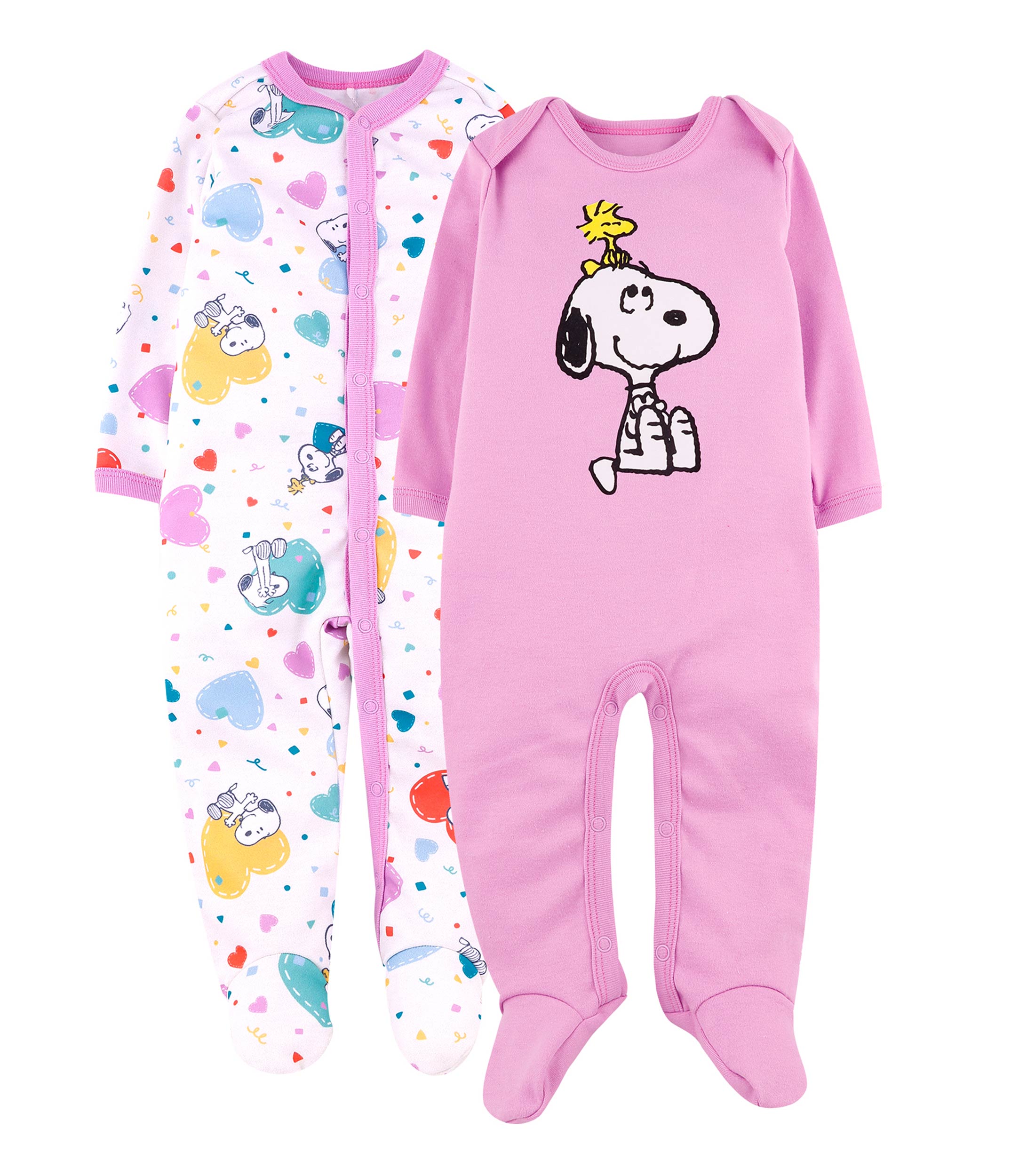 Mameluco Calientito Bebe Niña Mameluco De Manga Larga En