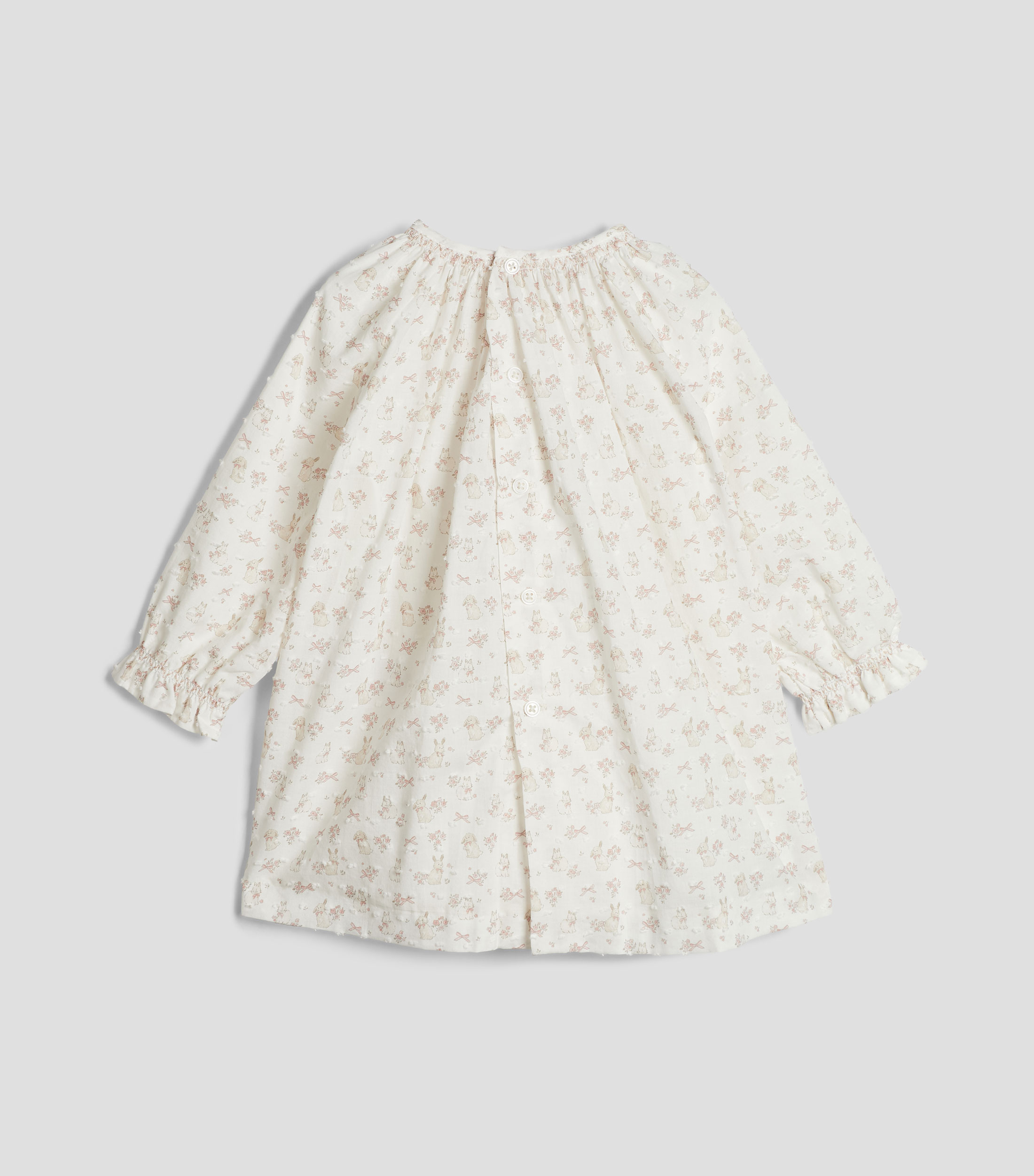 Vestido de manga larga estampado Leira Bebé