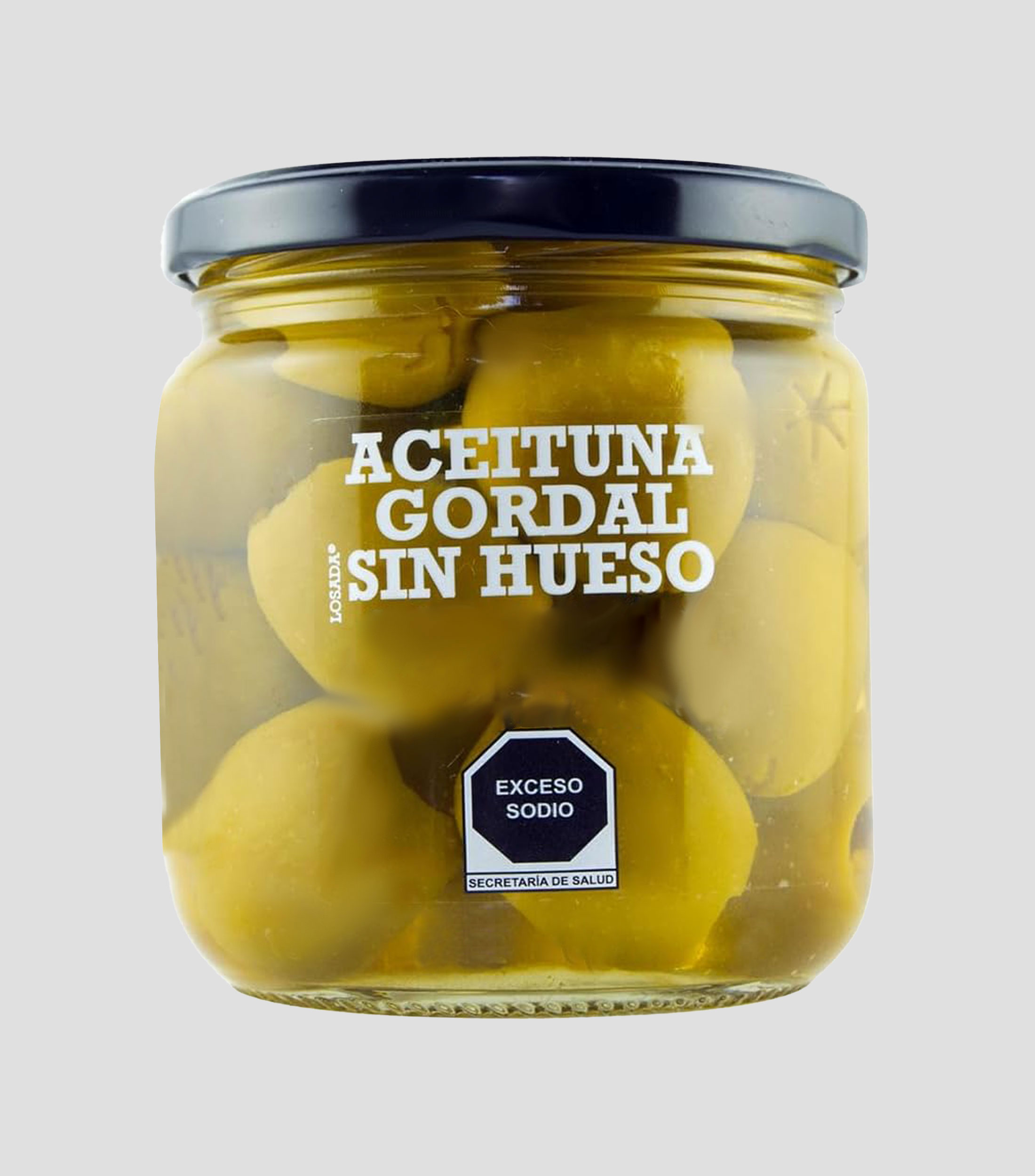 Aceitunas gordal sin hueso, 345 g