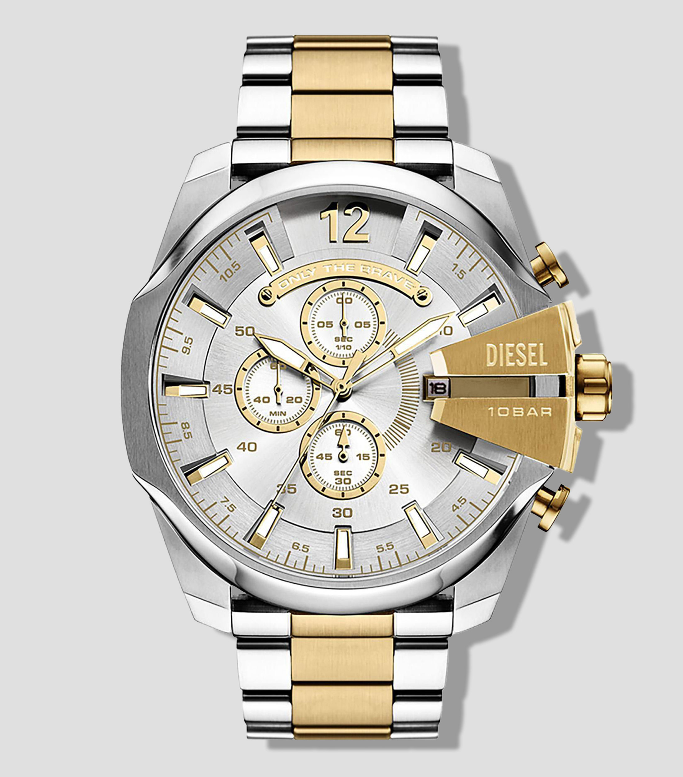 Reloj para hombre Mega Chief casual plateado