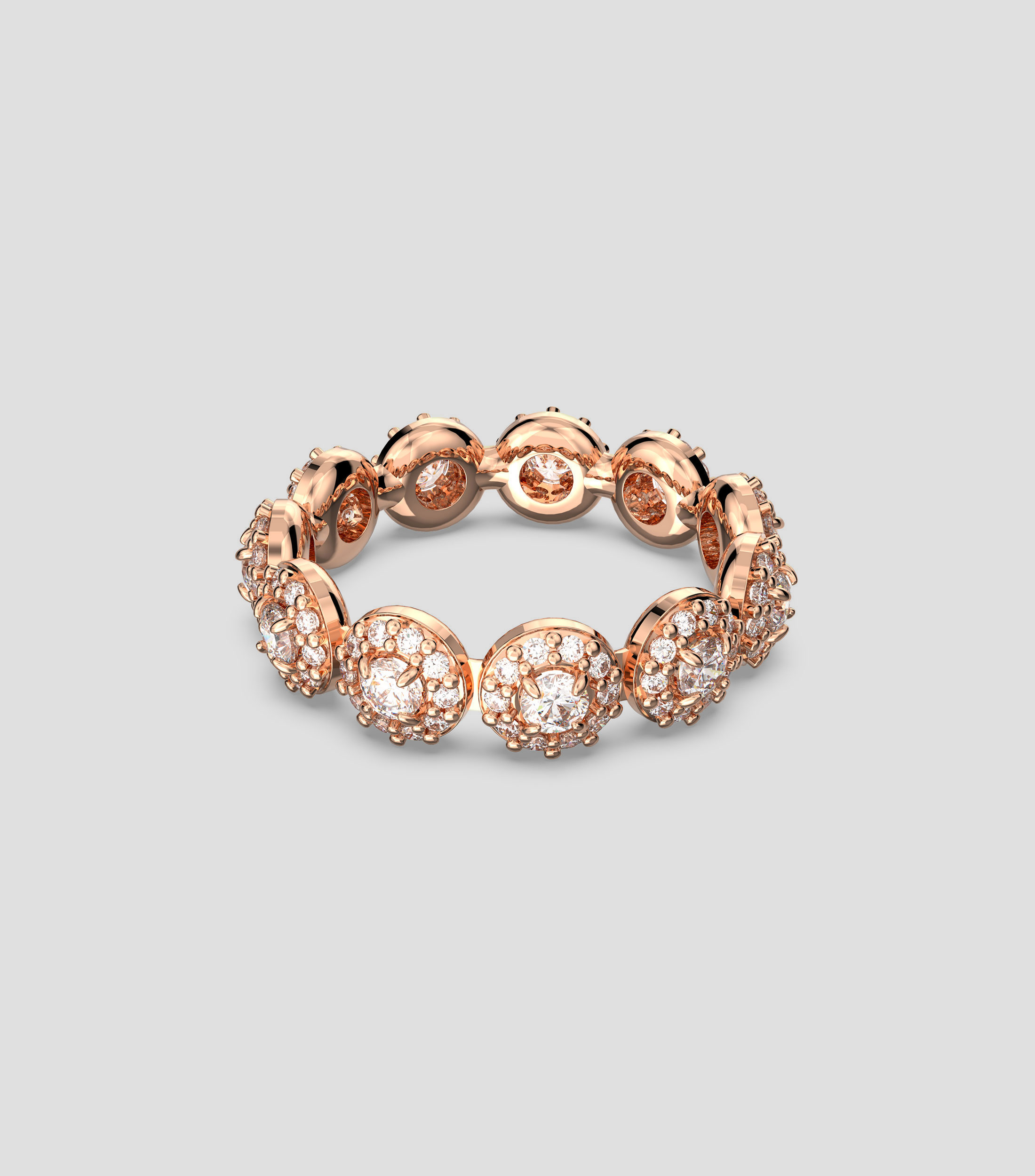 Anillo Constella con adorno pave brillante Mujer