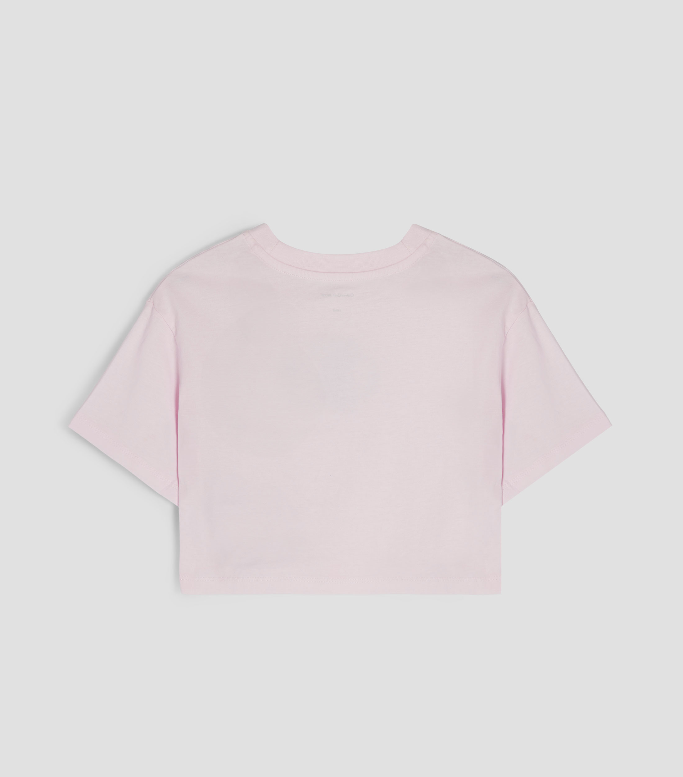 Playera cuello redondo manga corta estampada Niña