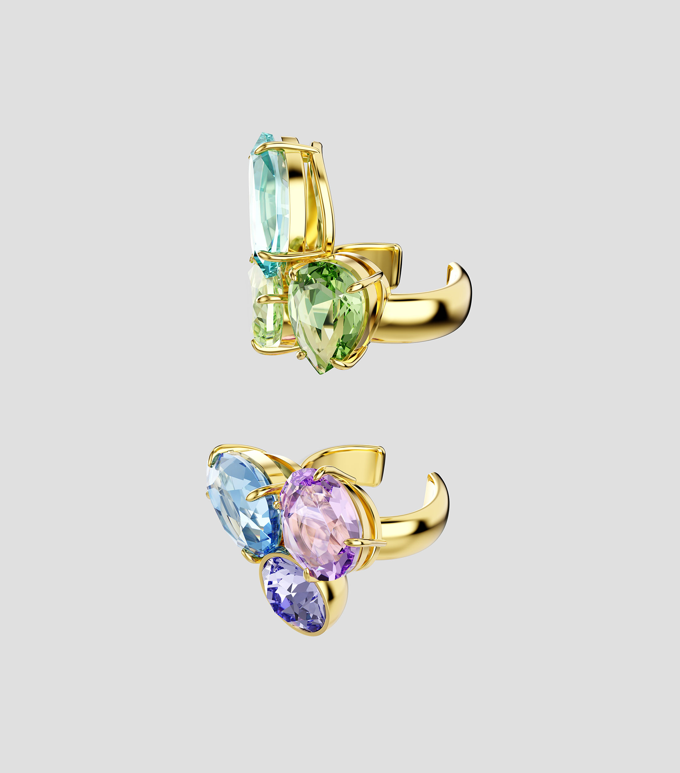 Pendientes Gema con cristal Swarovski Mujer