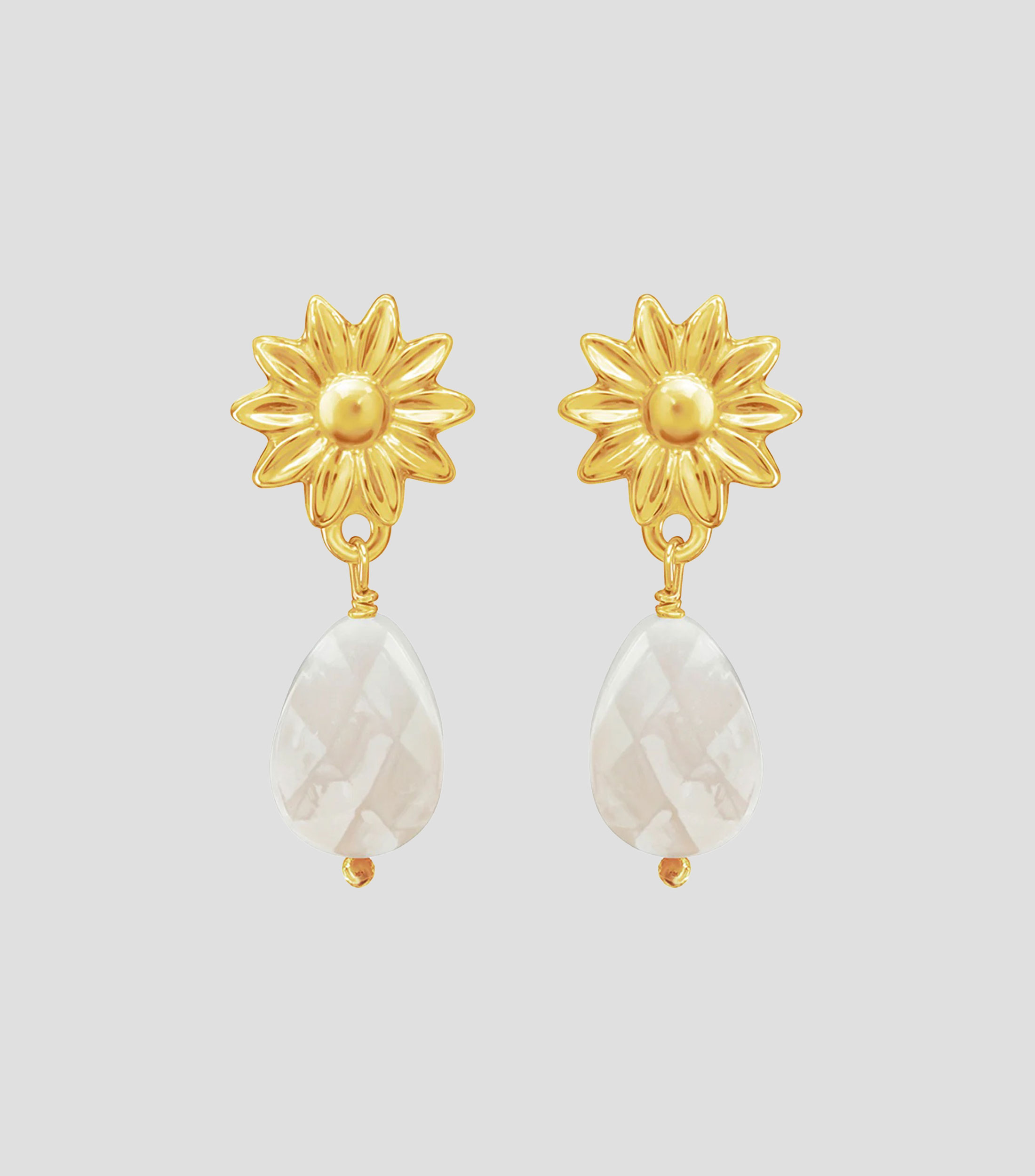 Broqueles de girasol Mujer