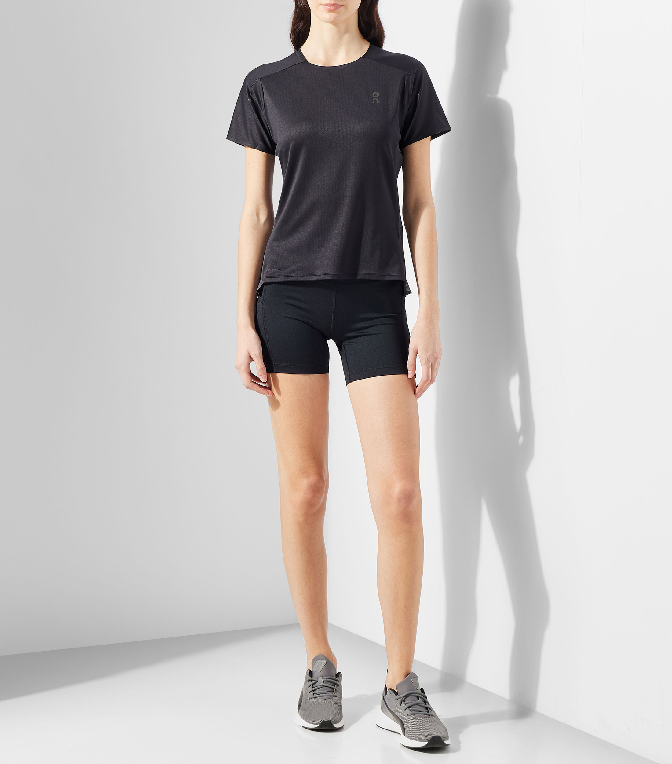 Playera para correr Performance lisa Mujer