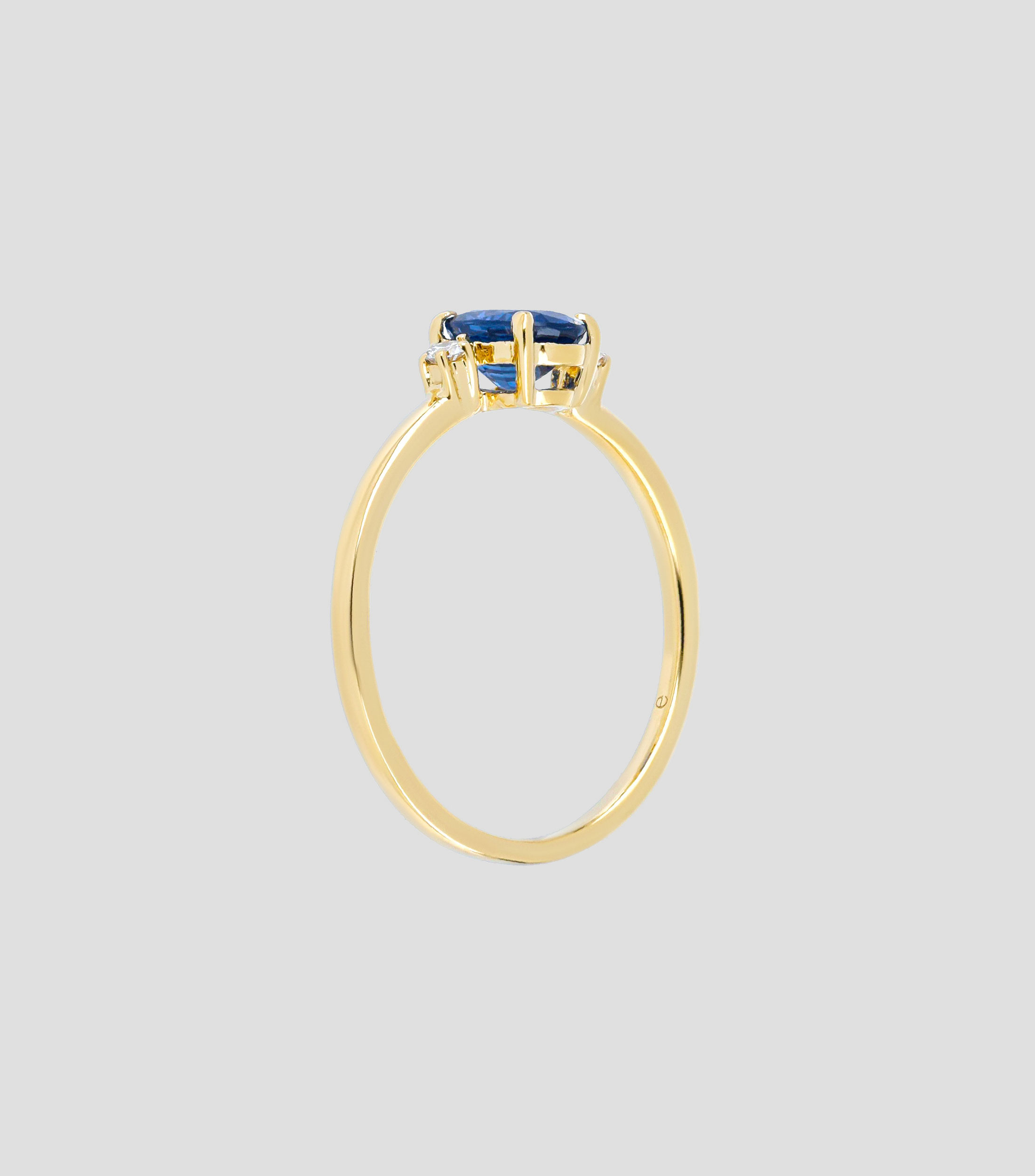 Anillo en oro amarillo 18 Kts Mujer