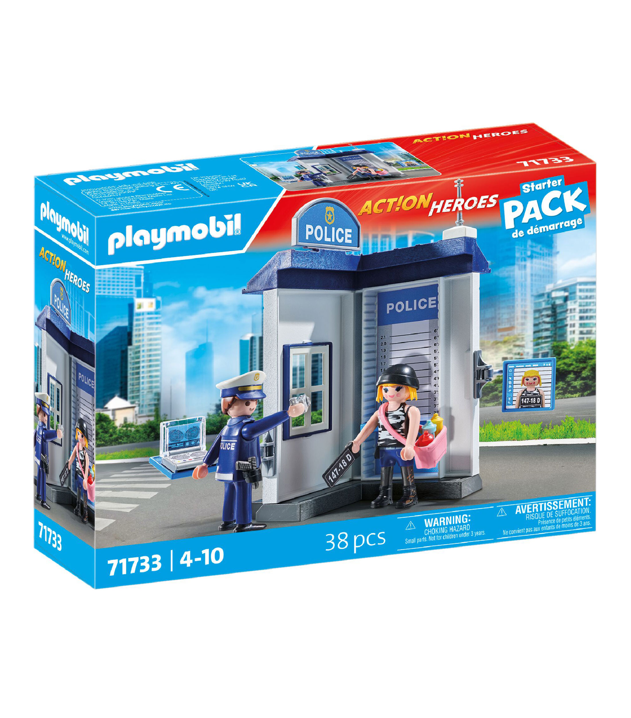 Playset Sala de policía
