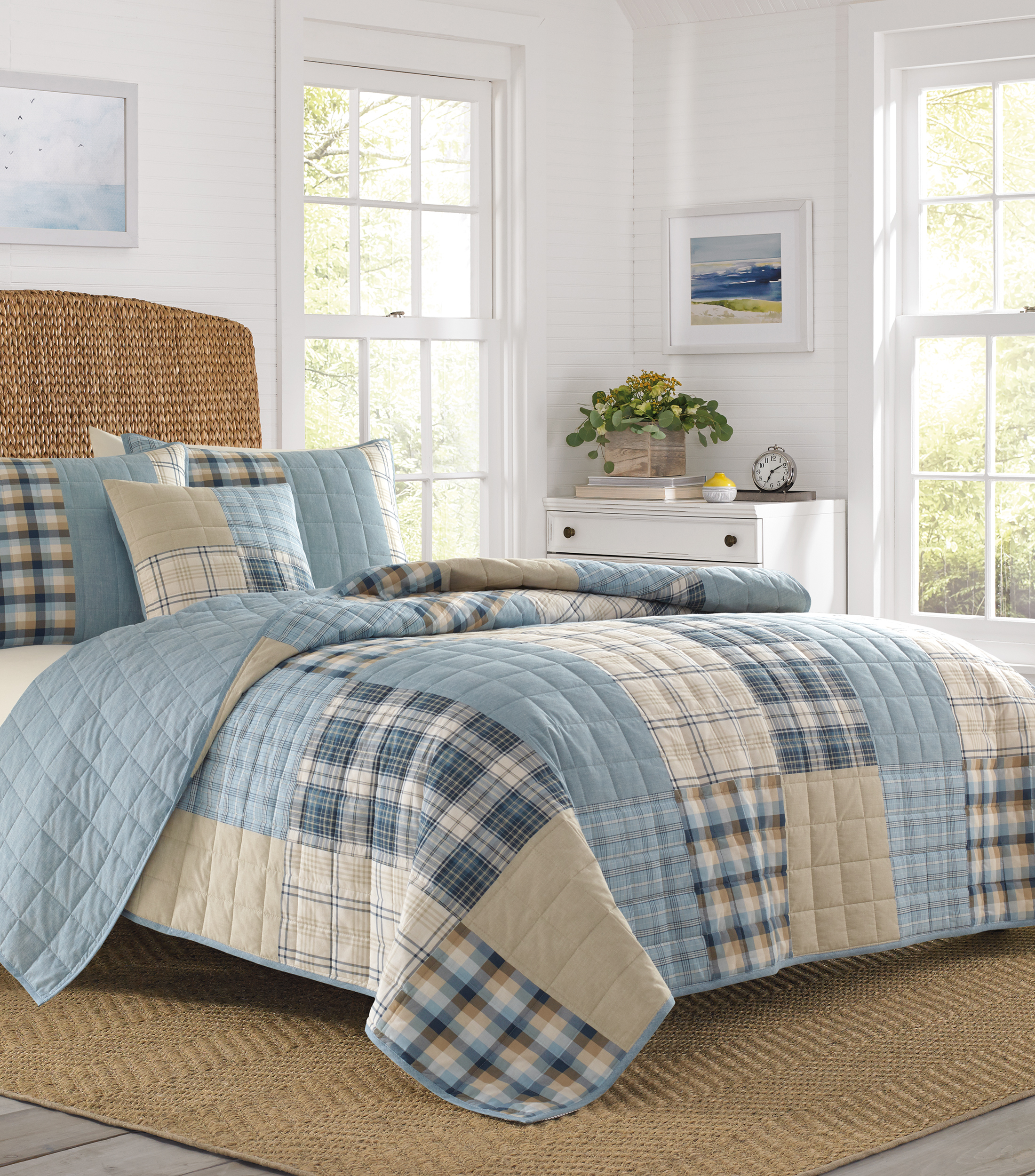Set de Colcha Queen Size Montfort multicolor