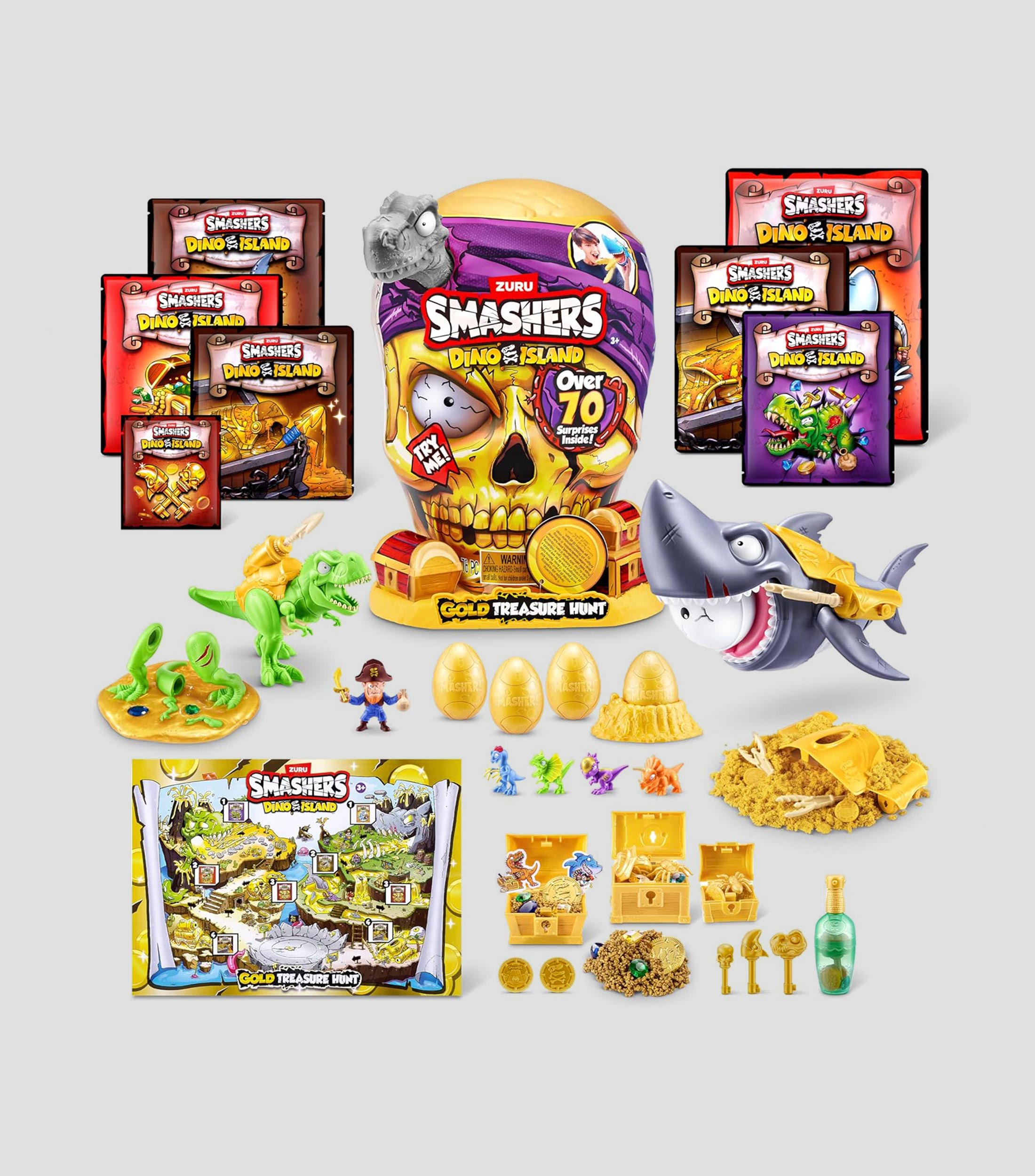 Playset Sorpresa, Smashers Dino Island