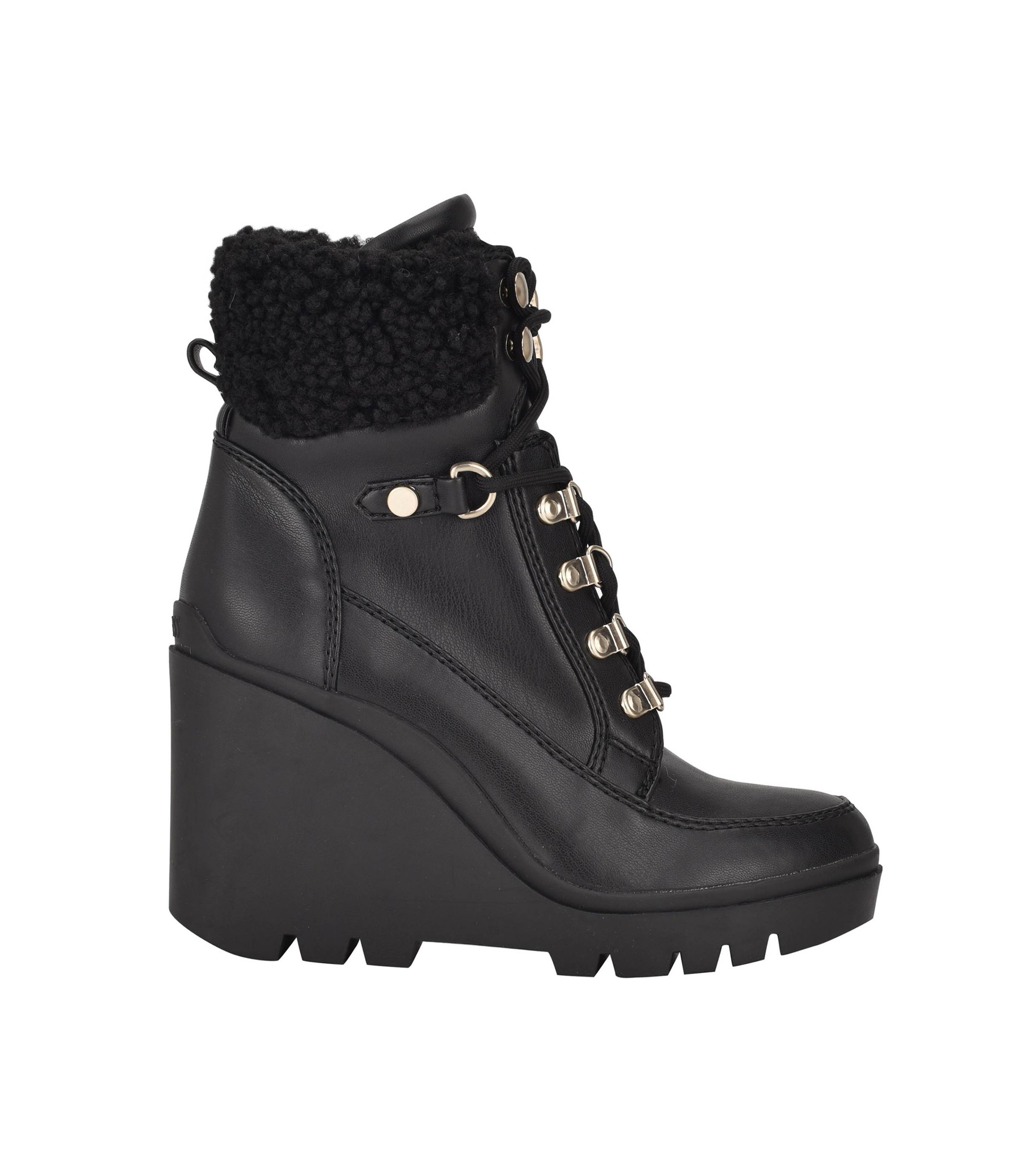Guess Botines con tacón alto de cuña Mujer - El Palacio de Hierro