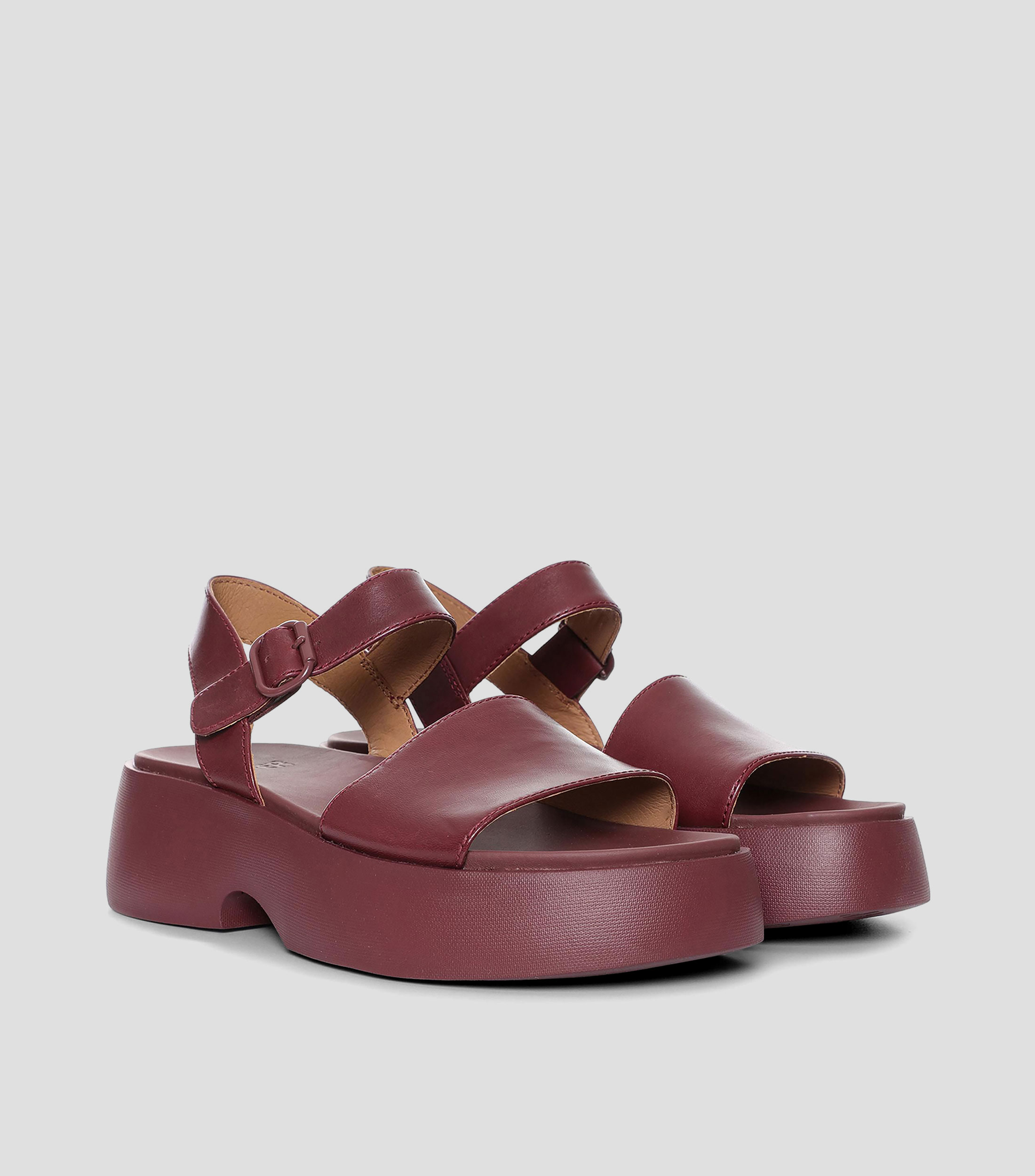 Sandalias con tacón ancho de 5 cm Mujer