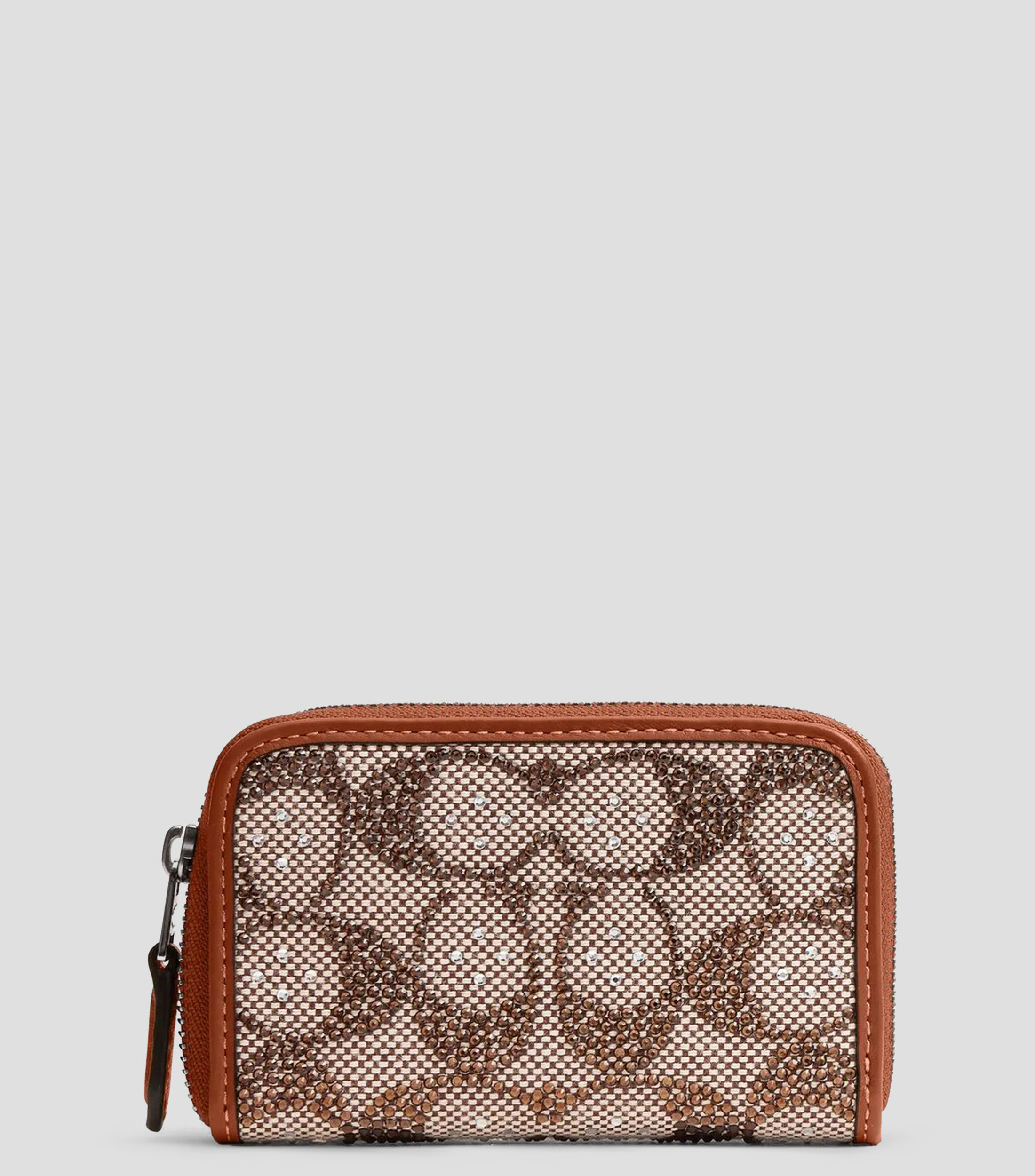 Cartera estampada con monogram Mujer