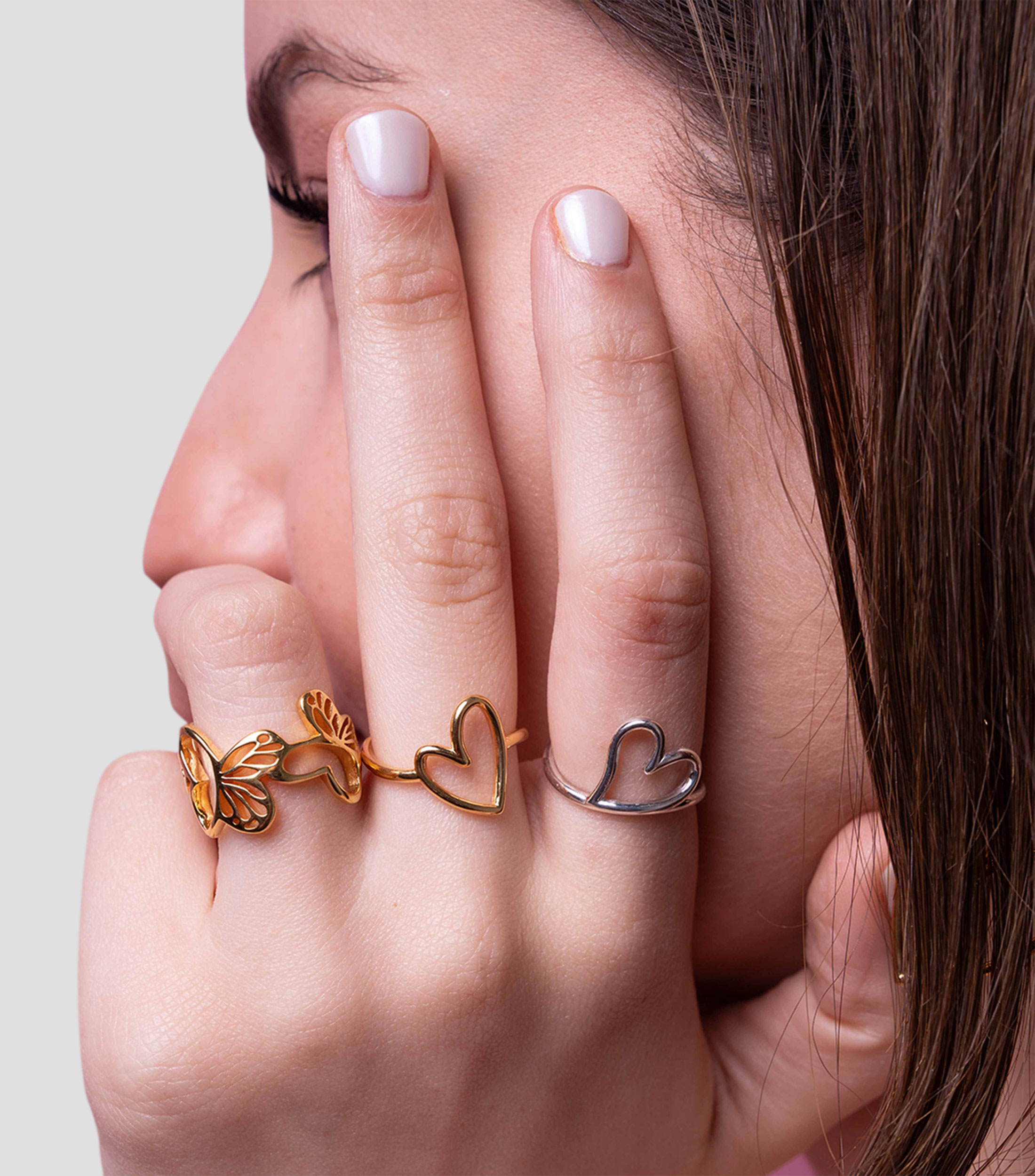 Anillo en plata .925 Latidos Mujer talla 5