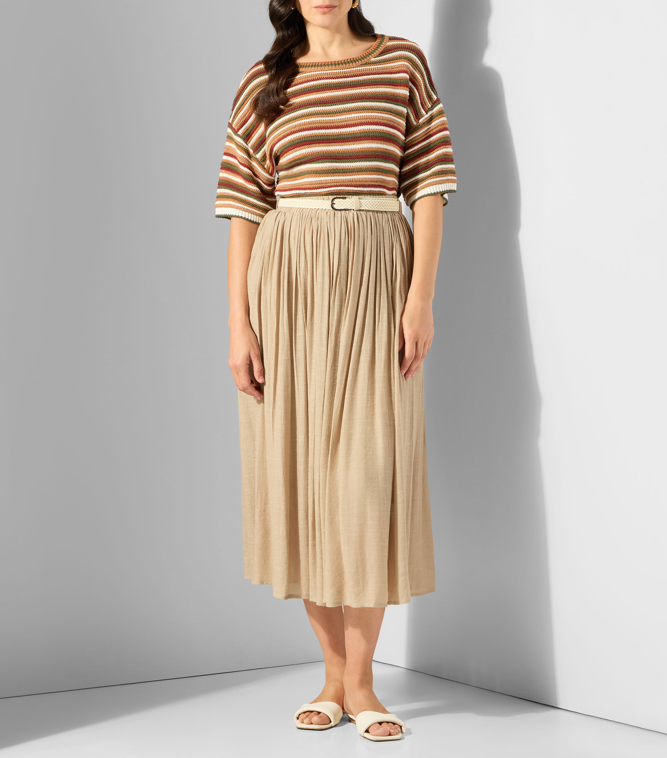 Suéter cuello redondo Mujer