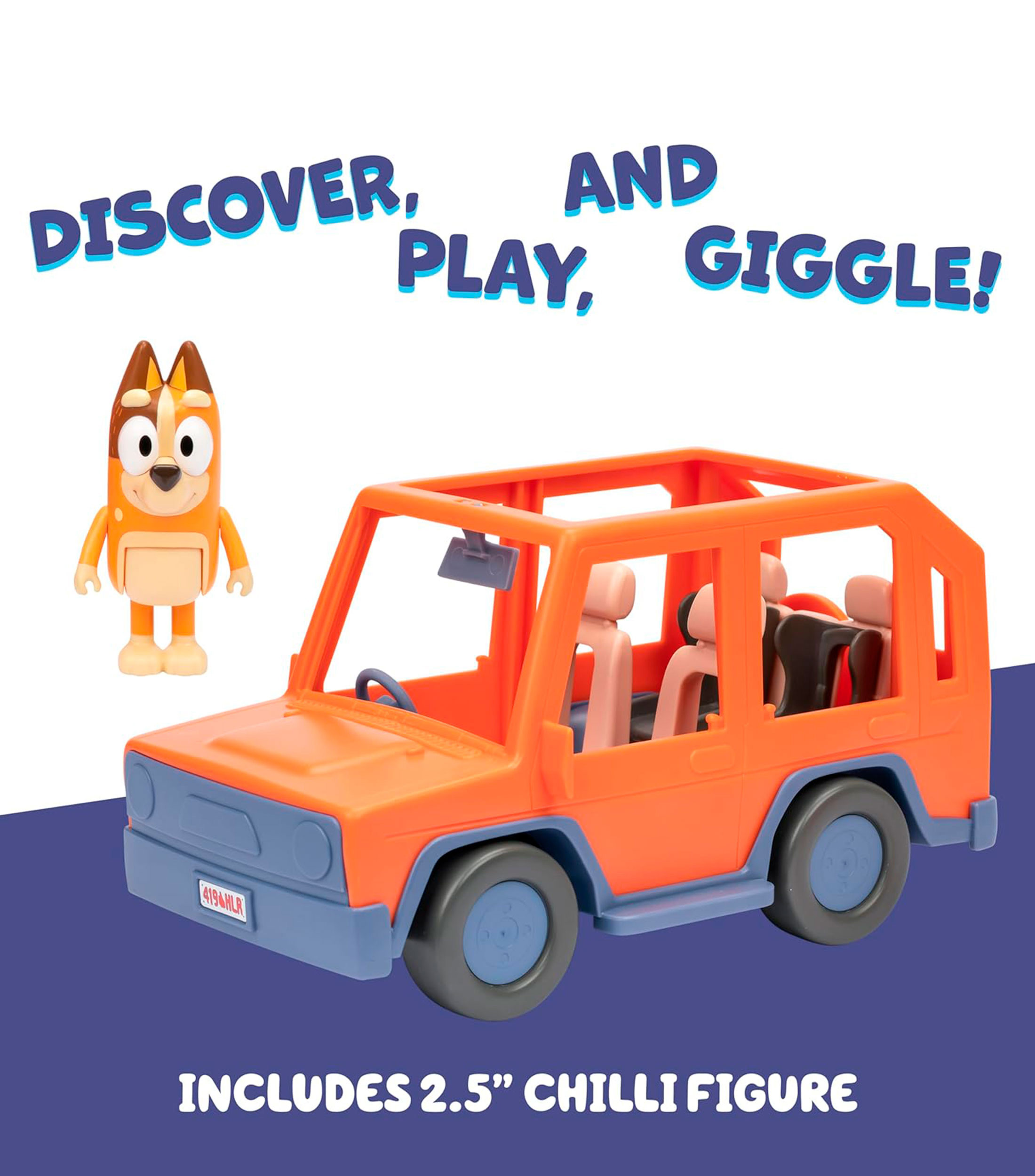 Playset, Bluey 4x4 de la familia Heeler