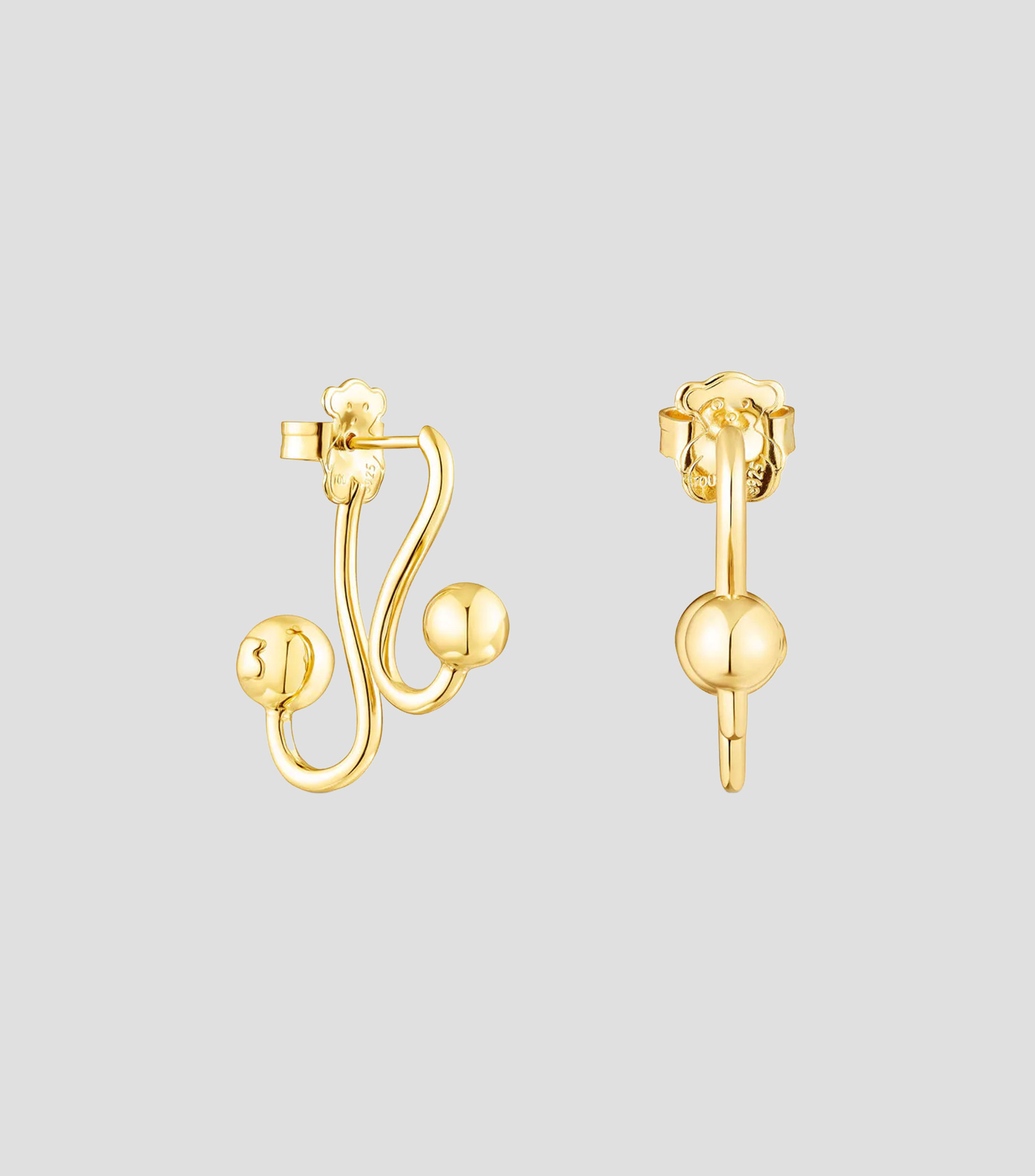 Aretes en plata Plump Mujer